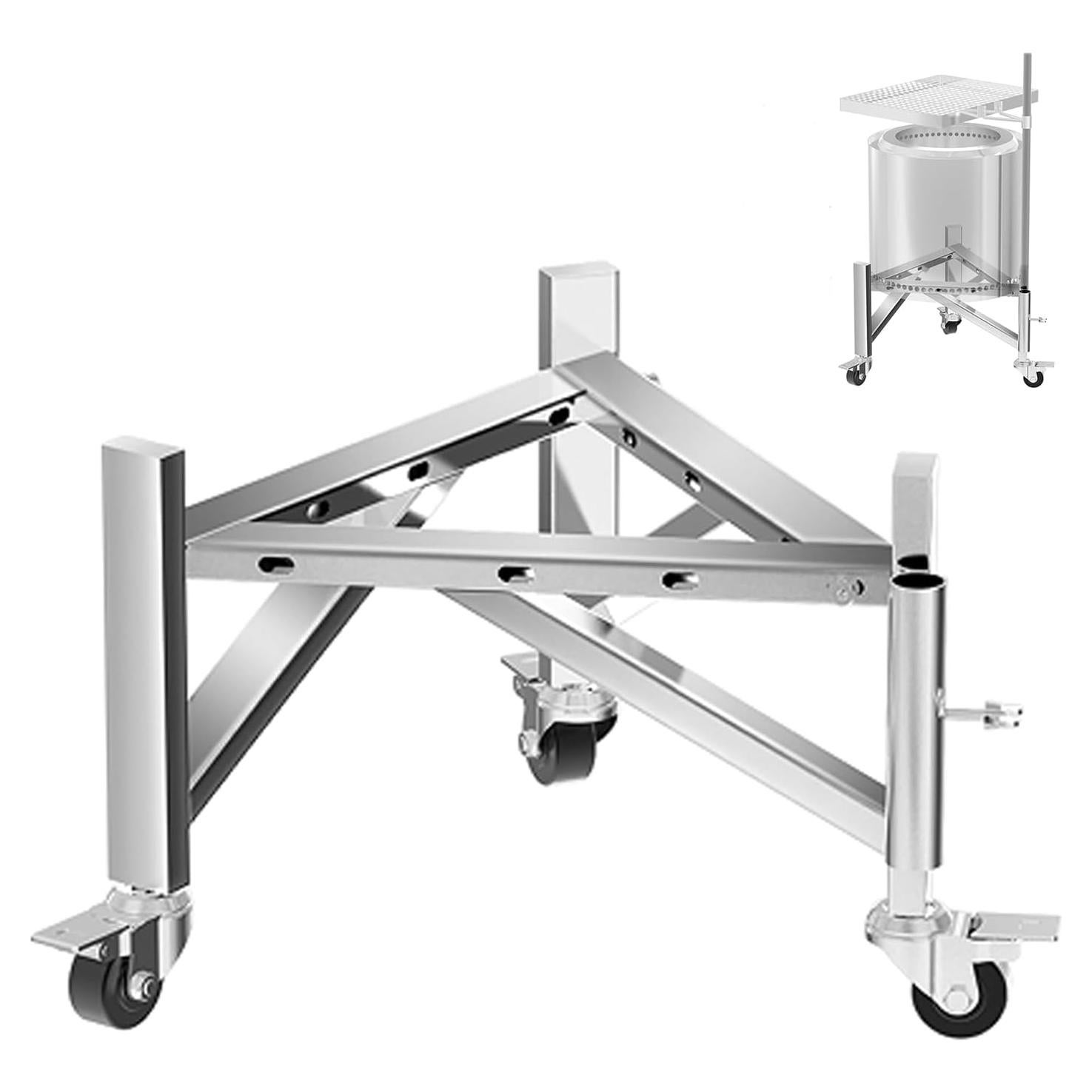 Soporte Universal para Fogatas PHYESUVIN de Acero Inoxidable