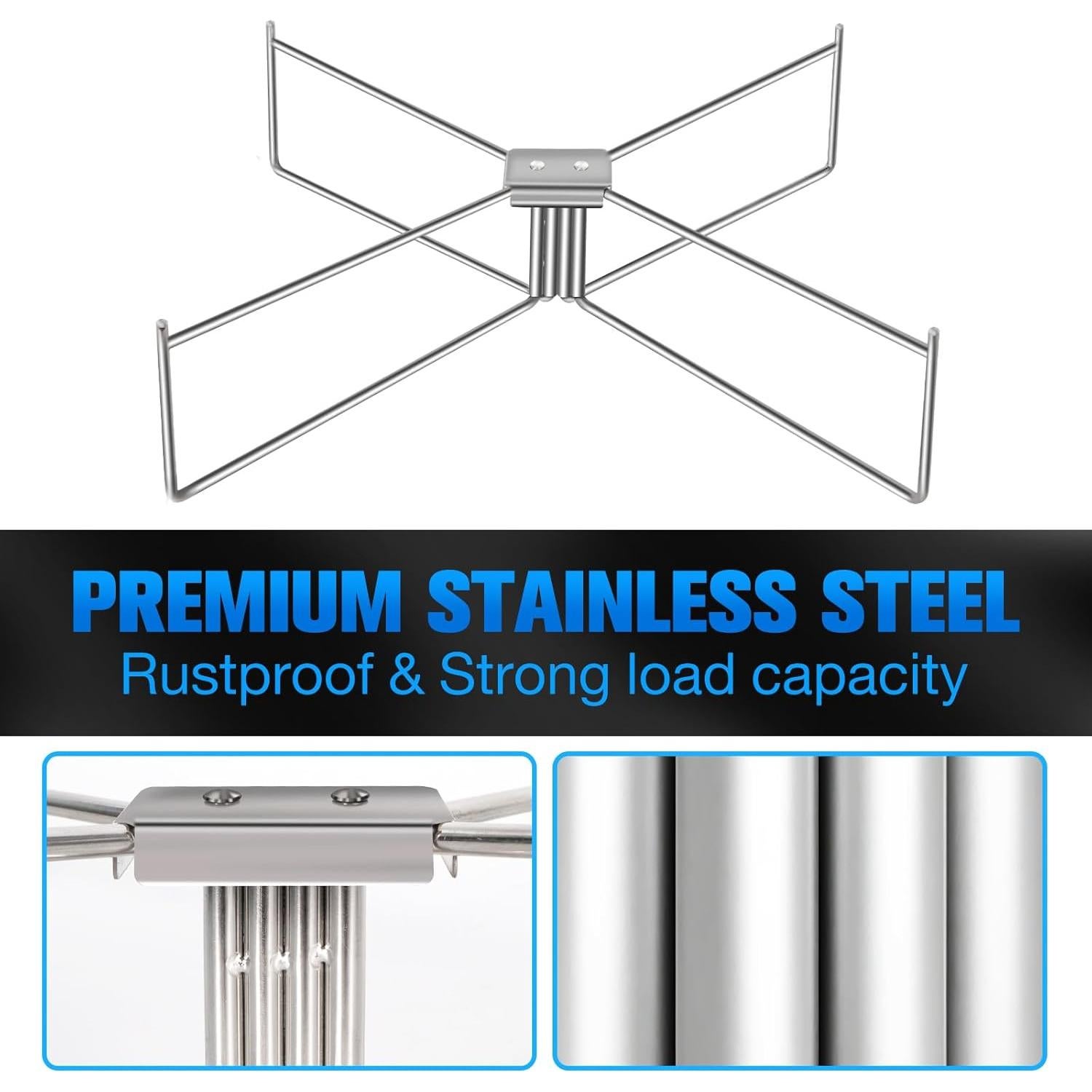 Soporte para Fogata Lineslife de Acero Inoxidable 52 cm