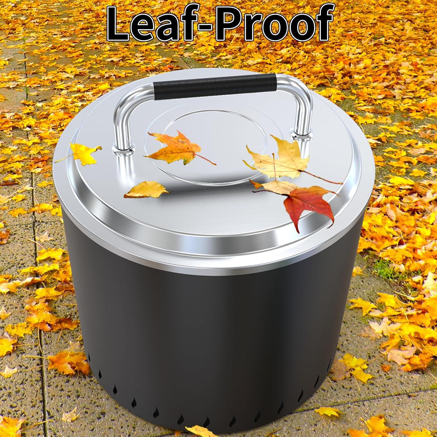 Tapa de Acero Inoxidable PARTAKER para Fogón 19.5" Bonfire