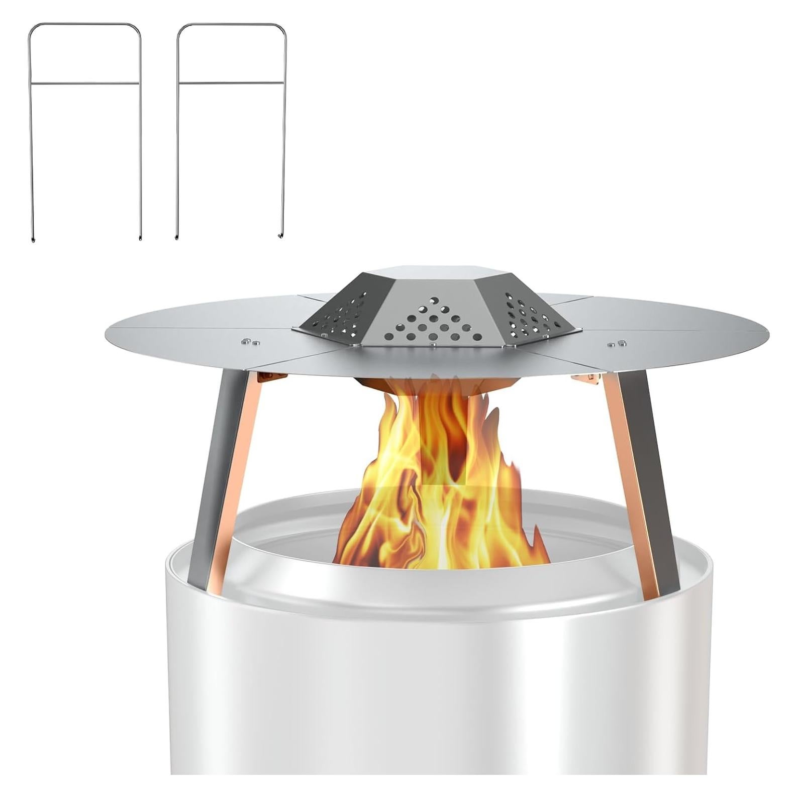 Deflector de Calor BQMAX para Solo Stove Bonfire 49.5 cm