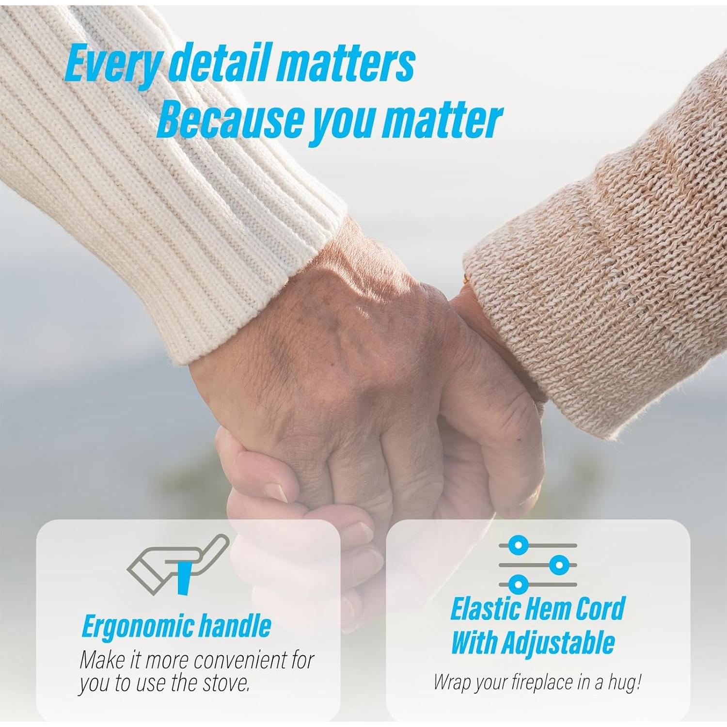 Cubierta para Fogata AWAHITAWA 22" D x 16" H Impermeable Negra