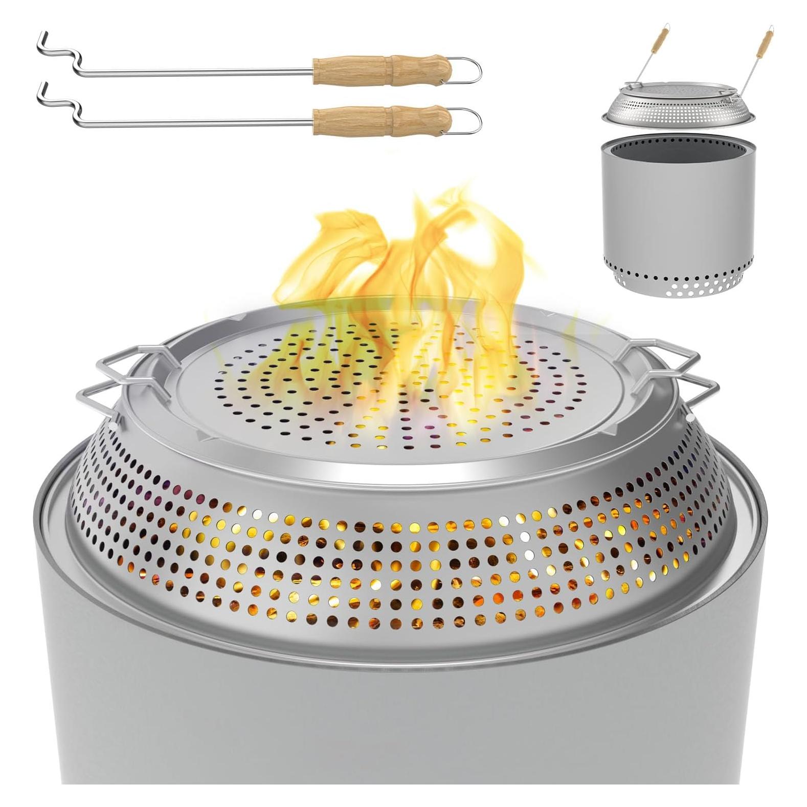Escudo de Chispa GLOWYE para Fogata Solo Stove Bonfire 49.5 cm