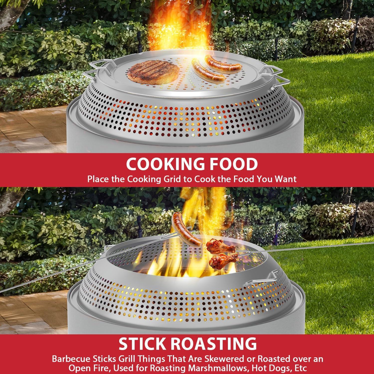 Escudo de Chispa GLOWYE para Fogata Solo Stove Bonfire 49.5 cm