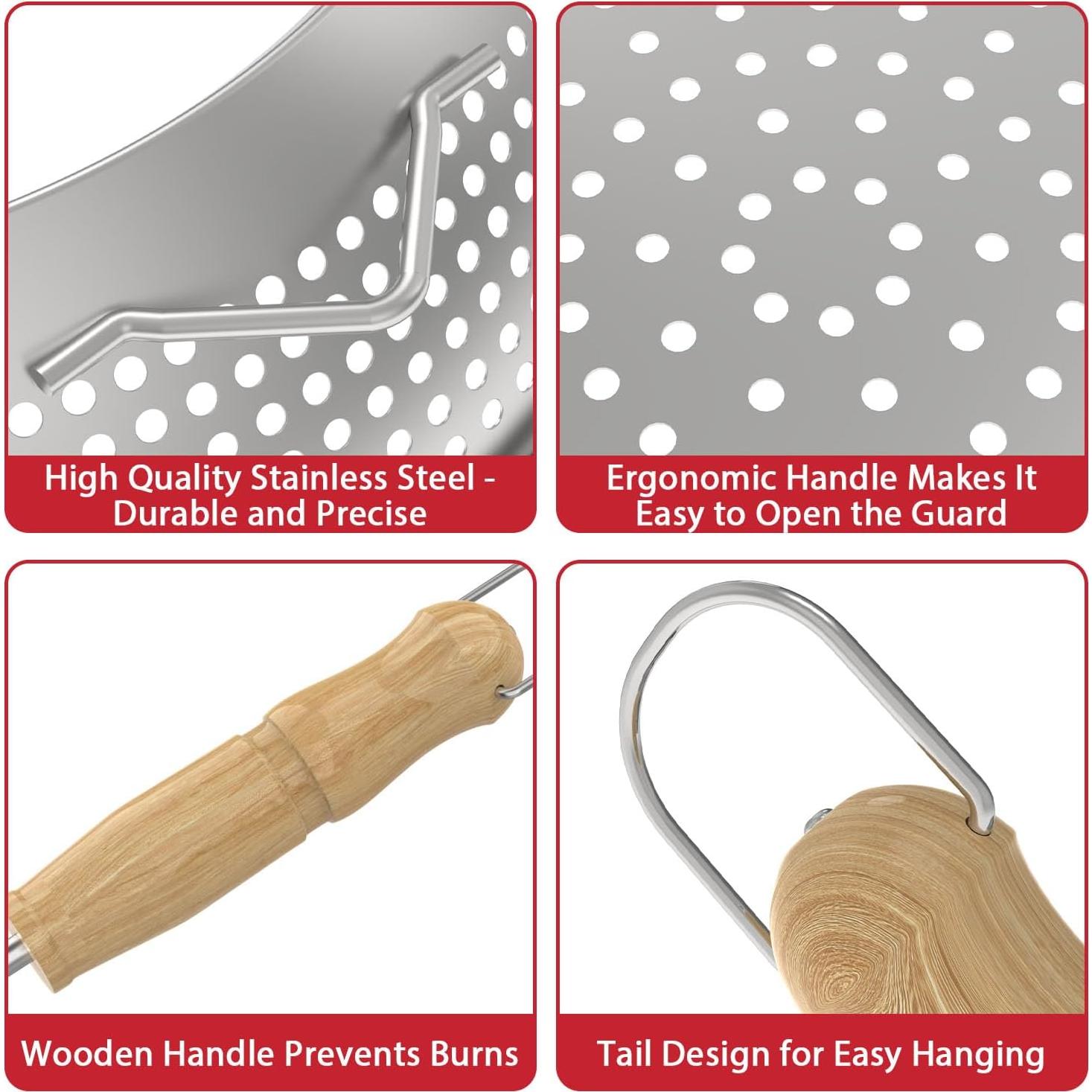 Escudo de Chispa GLOWYE para Fogata Solo Stove Bonfire 49.5 cm