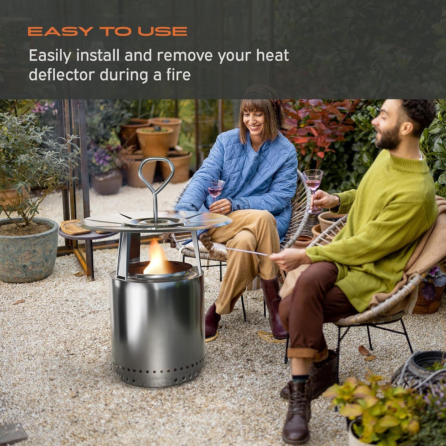 Mango de Acero Inoxidable Hickory Summit para Deflector Solo Stove