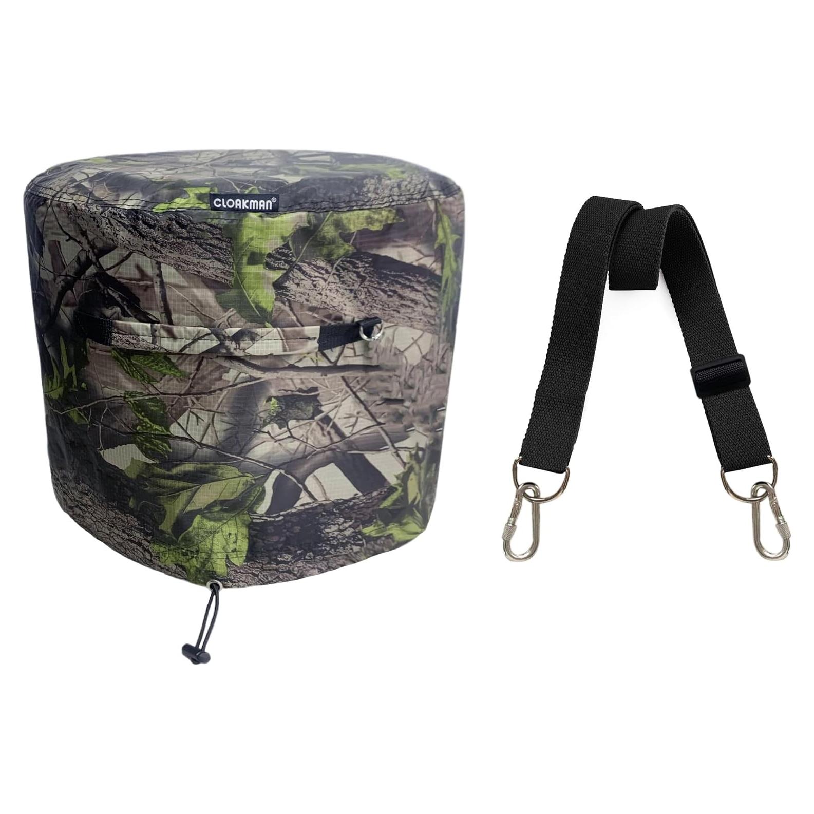 Cubierta para Fogata Cloakman 53.34 cm Impermeable Patrón Hoja