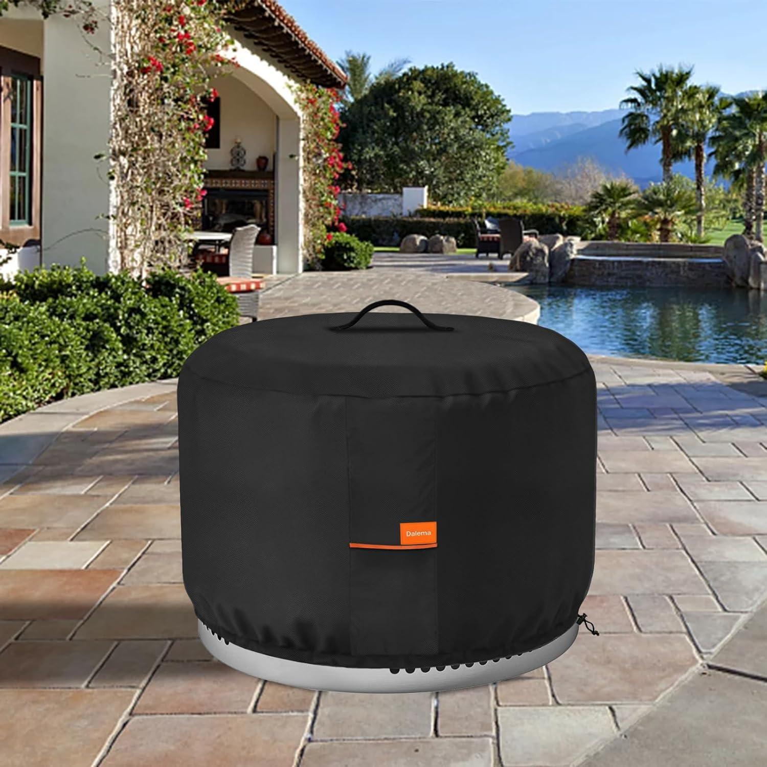 Cubierta para Fogata Dalema 56 cm Impermeable Negra