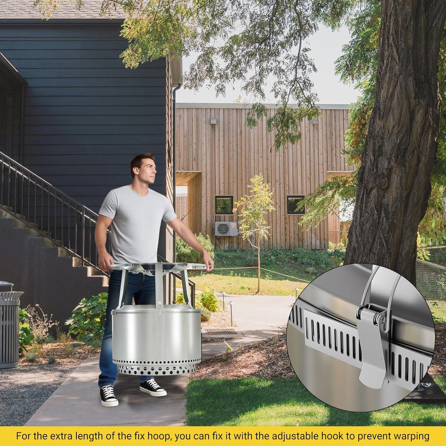 Deflector de Calor Toriexon para Fogata Bonfire 63.5 cm