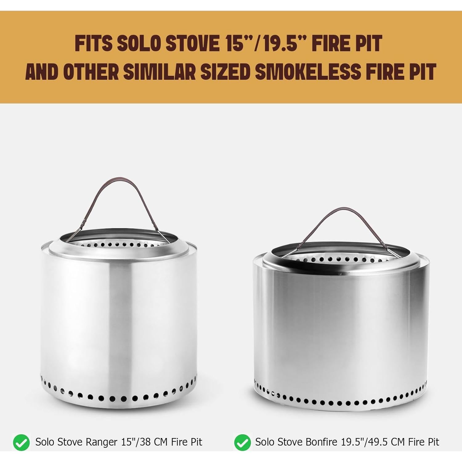 Mango de Transporte Onlyfire para Fogatas 19.5" y 15"