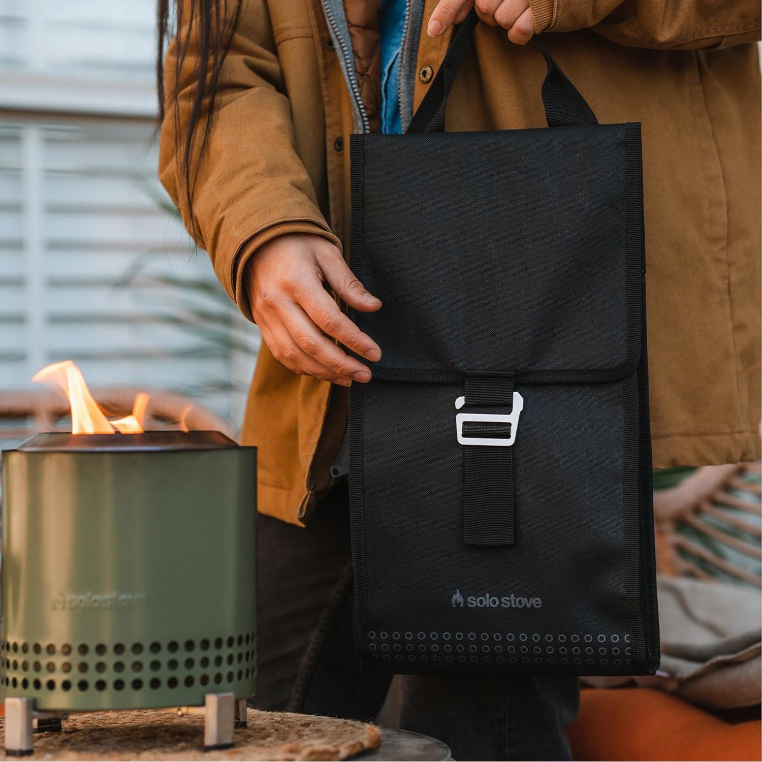 Paquete de Accesorios Mesa Solo Stove | 4 Palitos Inoxidable + Cucharón