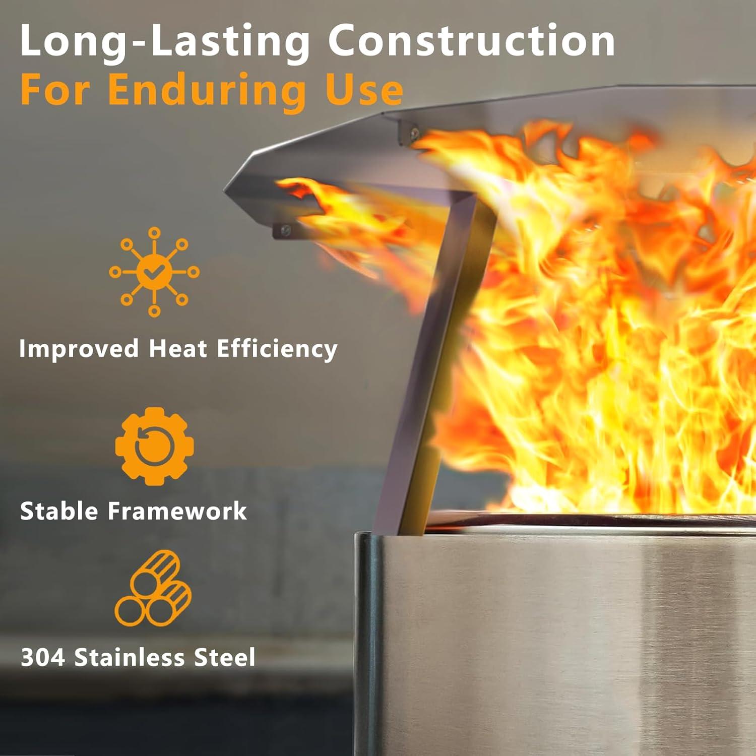 Deflector de Calor OOTDART para Fogón Bonfire 1.0/2.0 49.5 cm