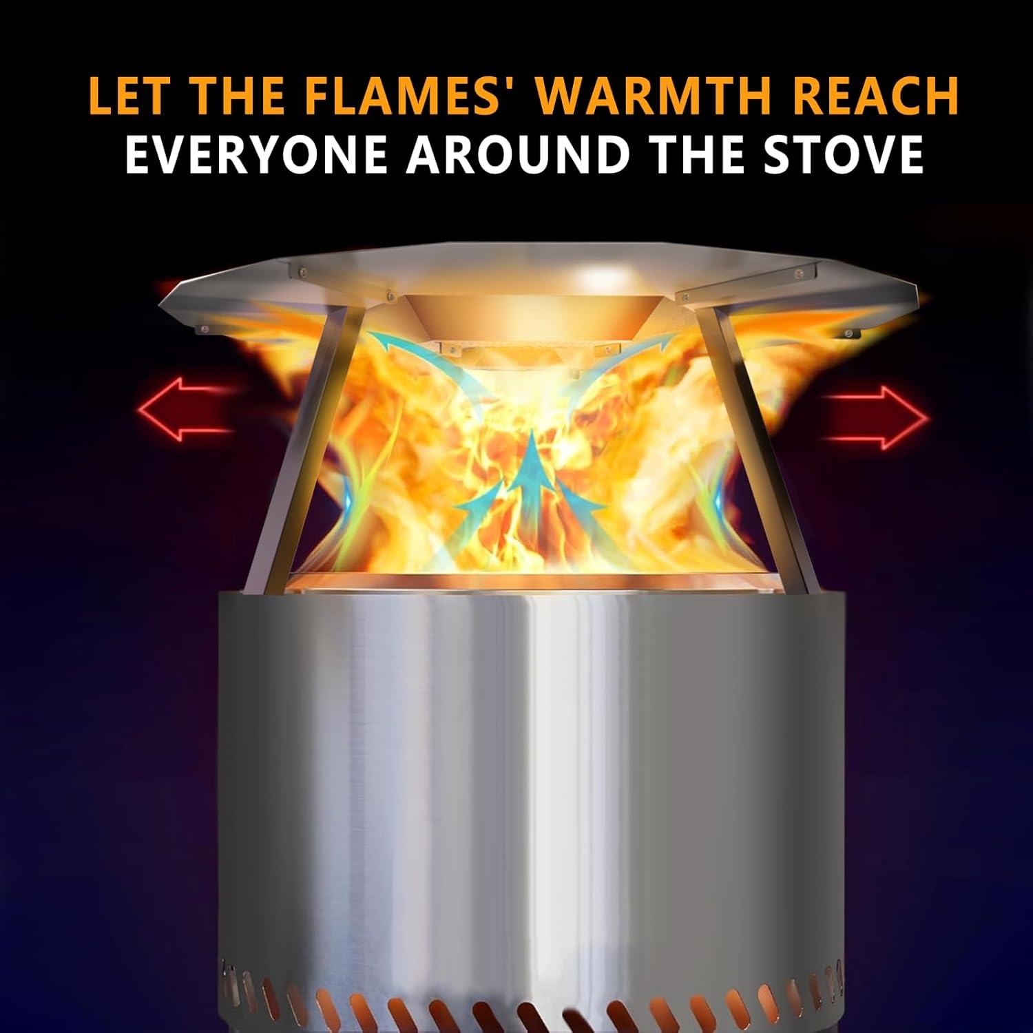 Deflector de Calor OOTDART para Fogón Bonfire 1.0/2.0 49.5 cm