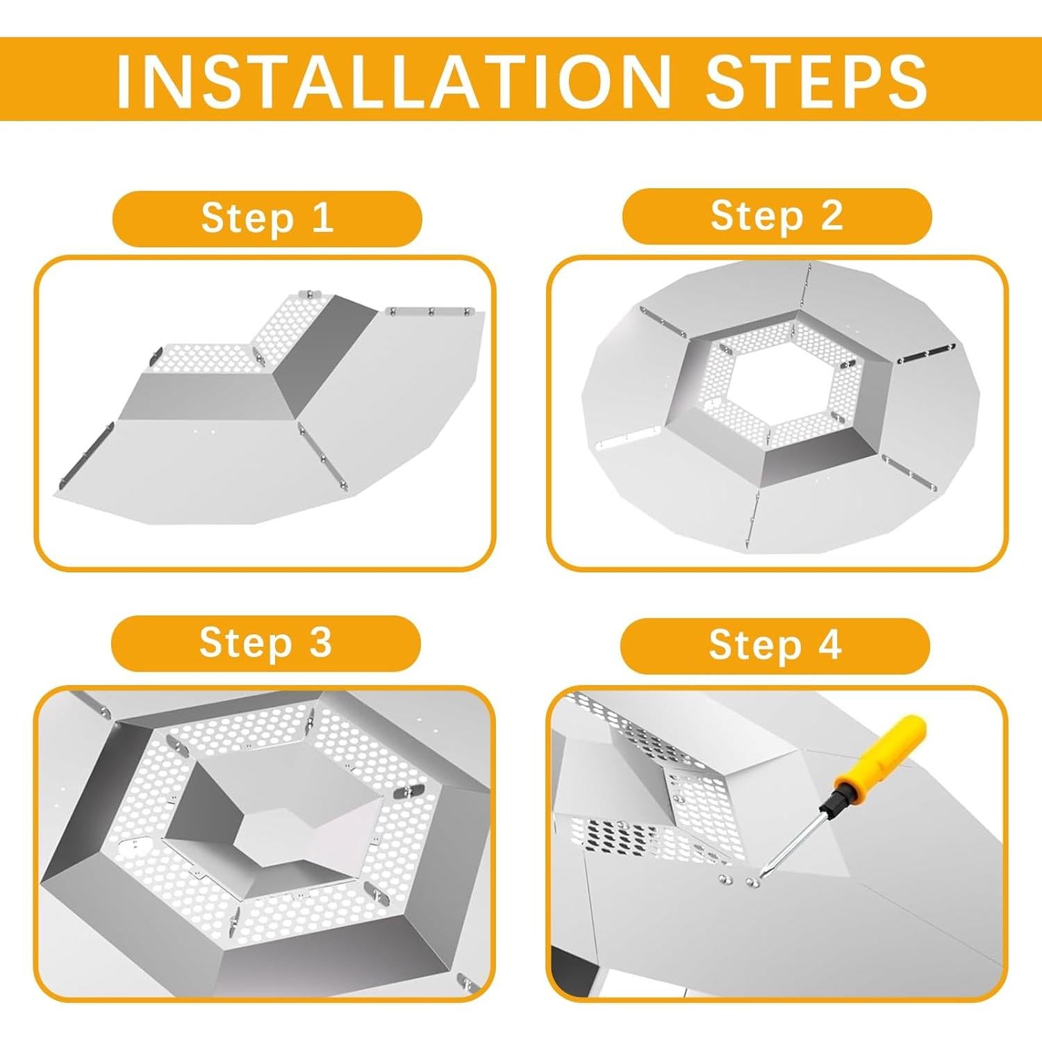 Deflector de Calor OOTDART para Fogón Bonfire 1.0/2.0 49.5 cm