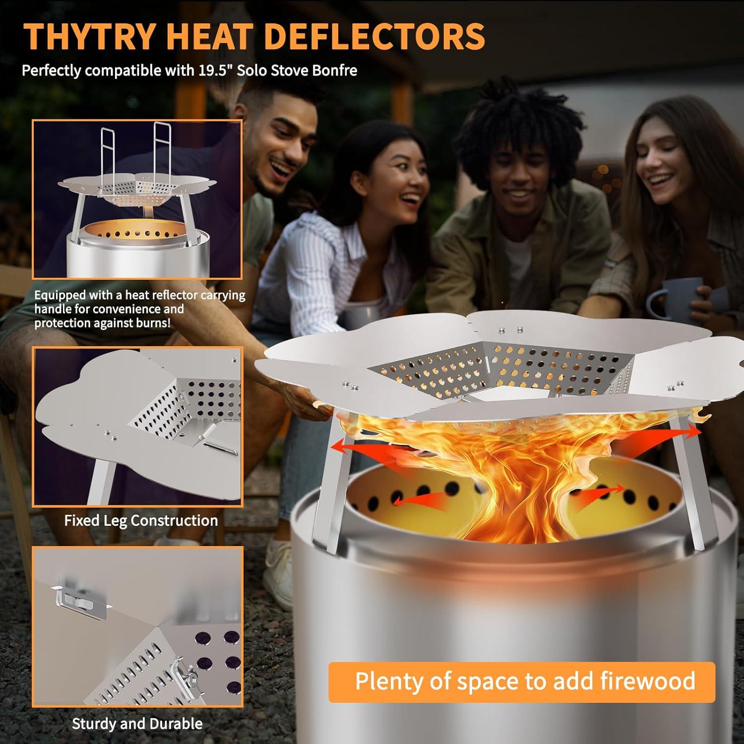 Deflector de Calor Gornoxblif para Fogón Bonfire 49.5 cm