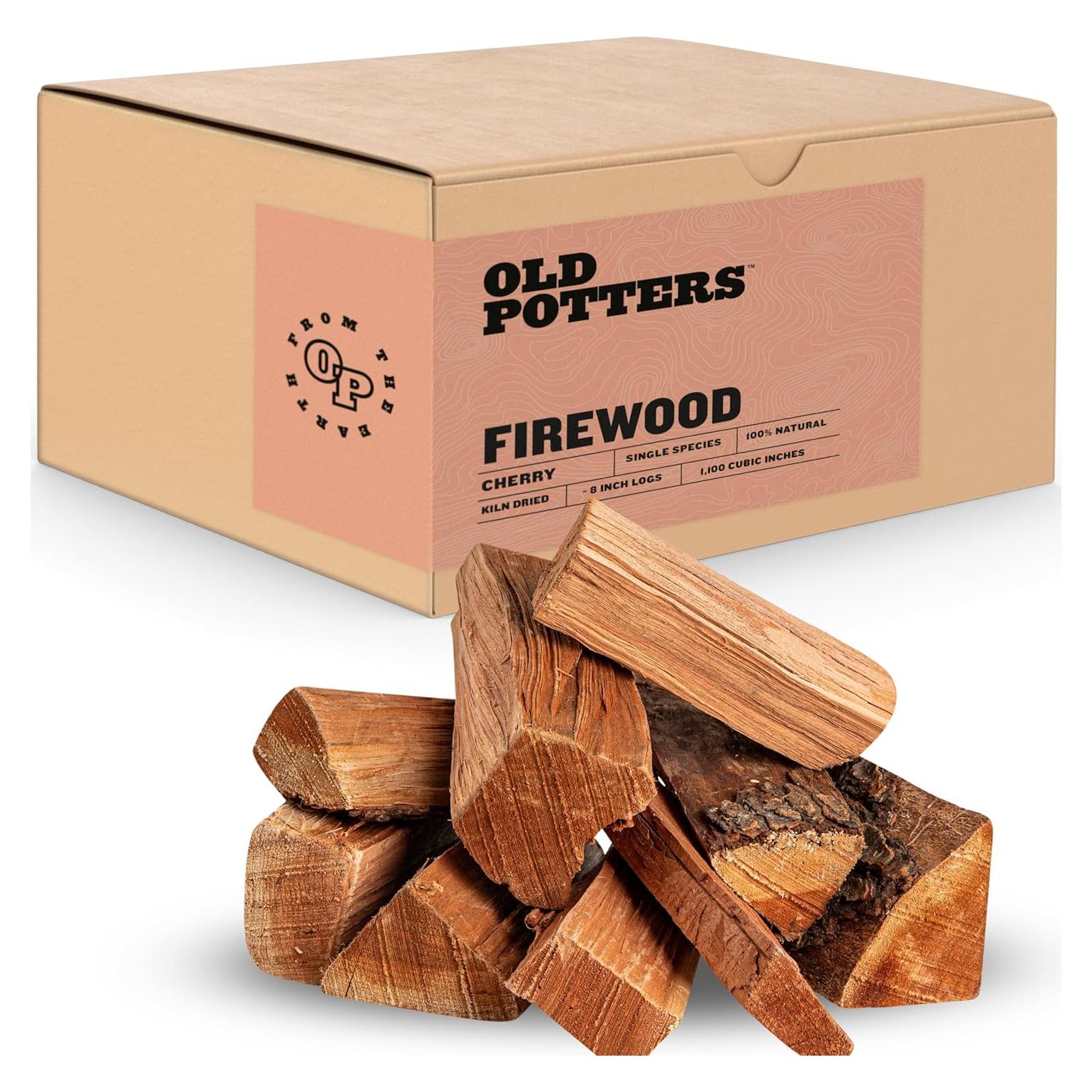 Leña Secada al Horno Cereza 5.93 kg 20.32 cm para Asar