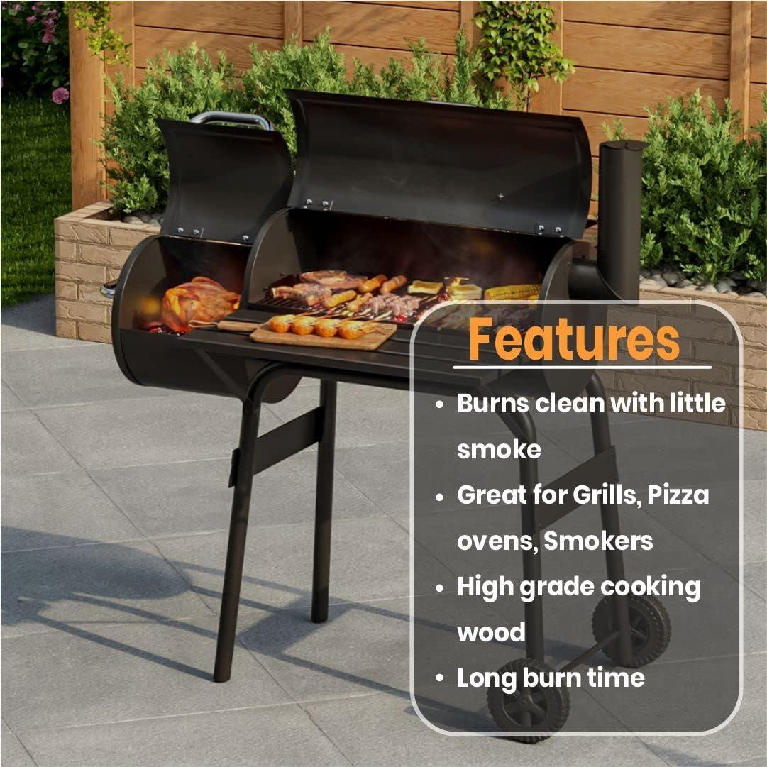 Leña Secada al Horno Cereza 5.93 kg 20.32 cm para Asar