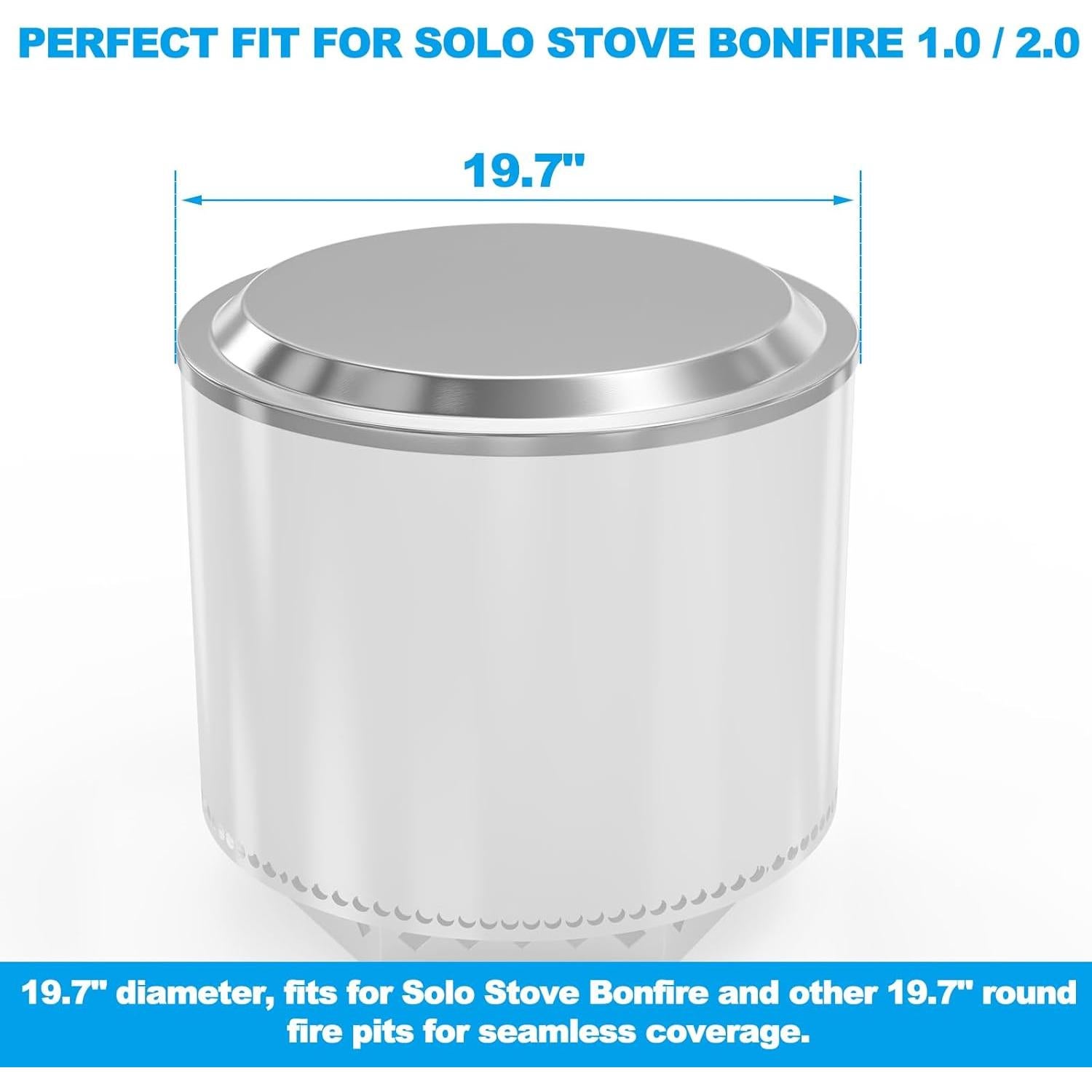 Tapa de Fogata LS'BABQ para Solo Stove Bonfire 50 cm