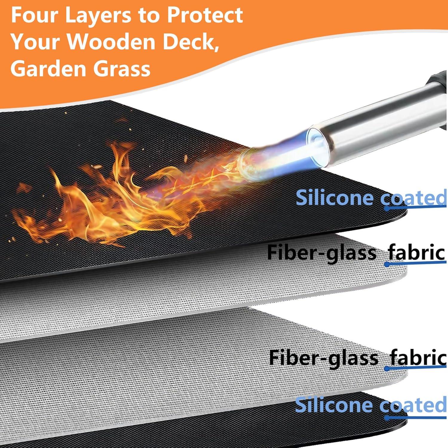 Mat de Fuego Redondo Bummery 96.5 cm para Solo Stove