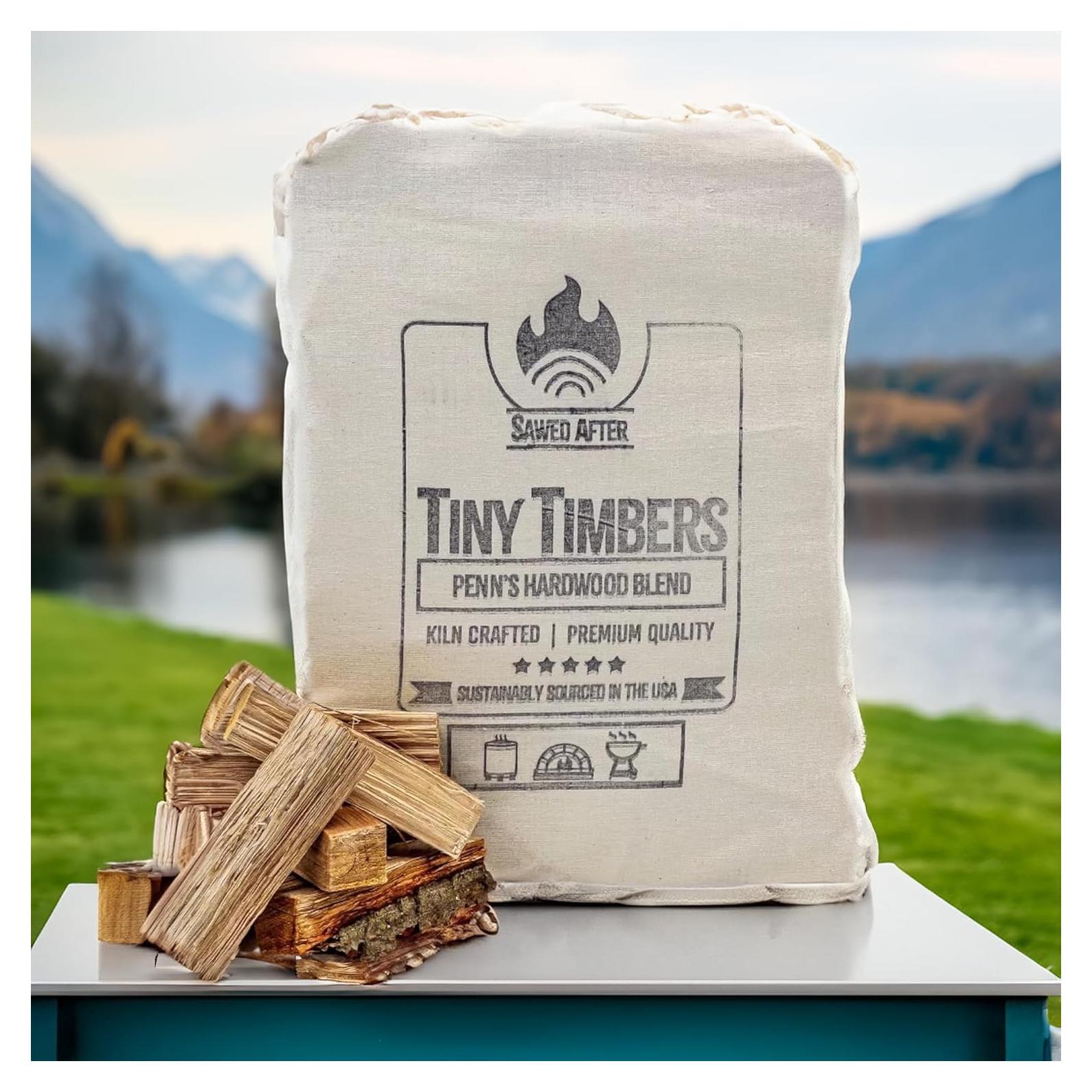 Maderos Secados en Horno 15 lb - Mezcla de Madera Dura Penn