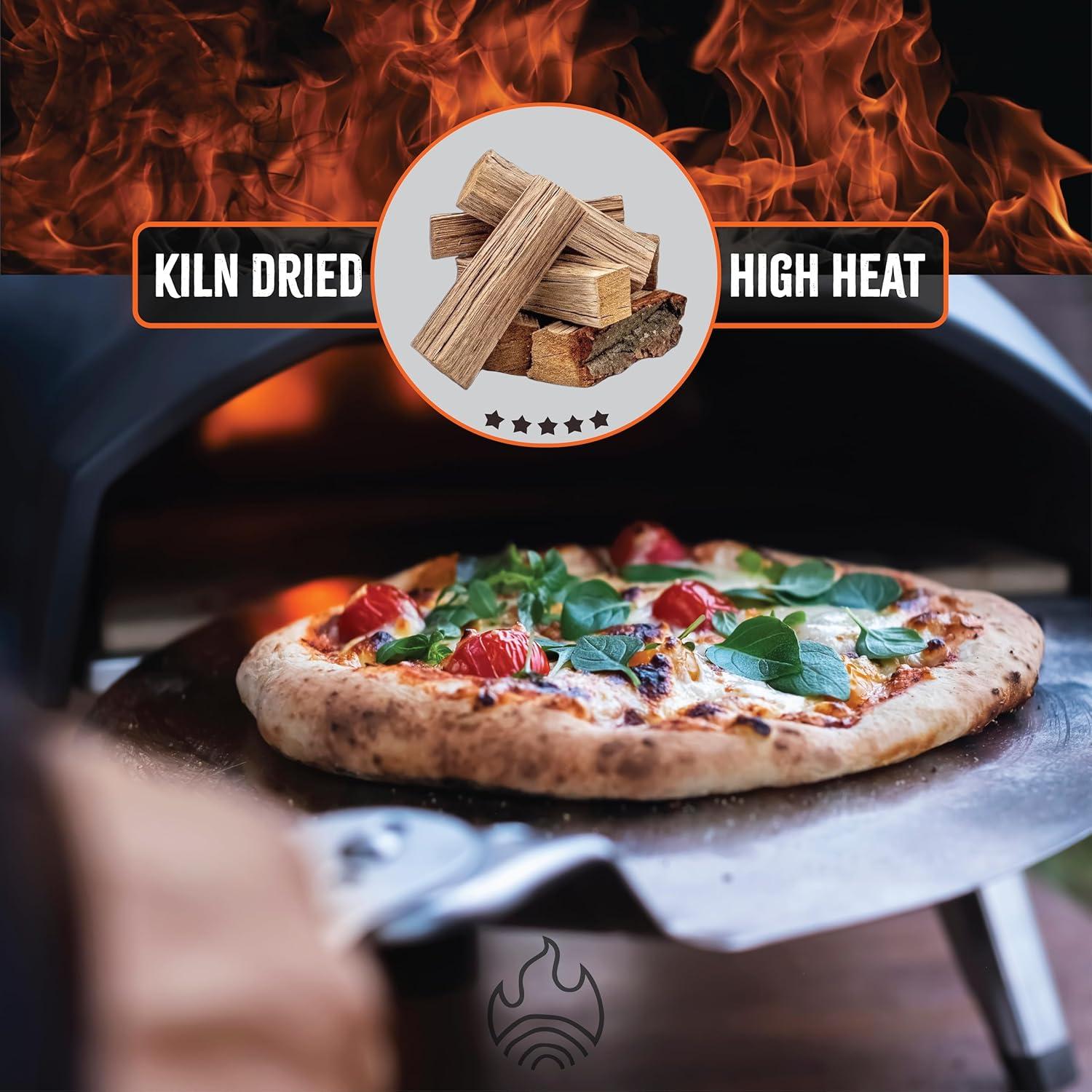 Maderos Secados en Horno 15 lb - Mezcla de Madera Dura Penn