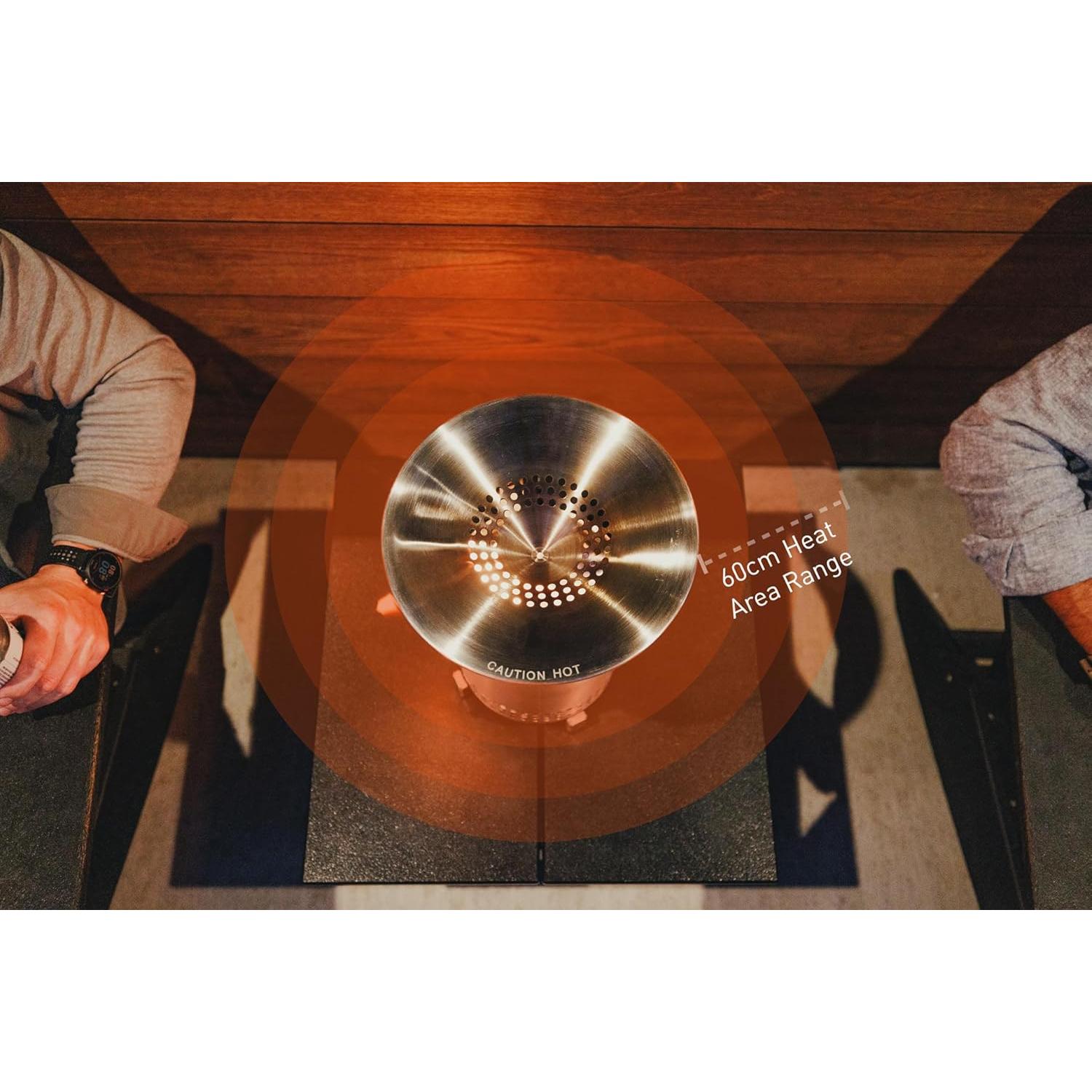 Deflector de Calor Solo Stove Mesa XL Acero Inoxidable 304