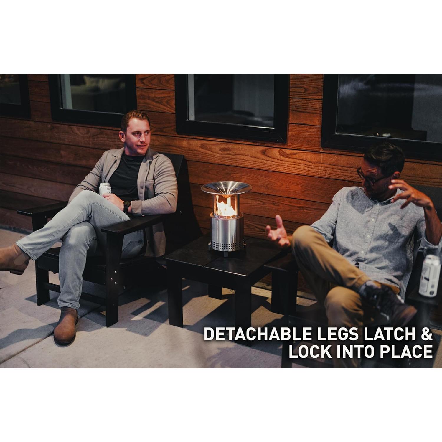 Deflector de Calor Solo Stove Mesa XL Acero Inoxidable 304