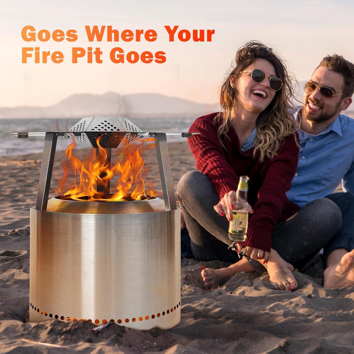 Deflector de Calor Wanchao para Solo Stove Bonfire 49.5 cm