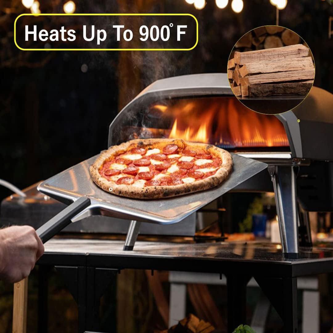 Leña Secada al Horno Cereza para Mini Horno de Pizza 15.2 cm