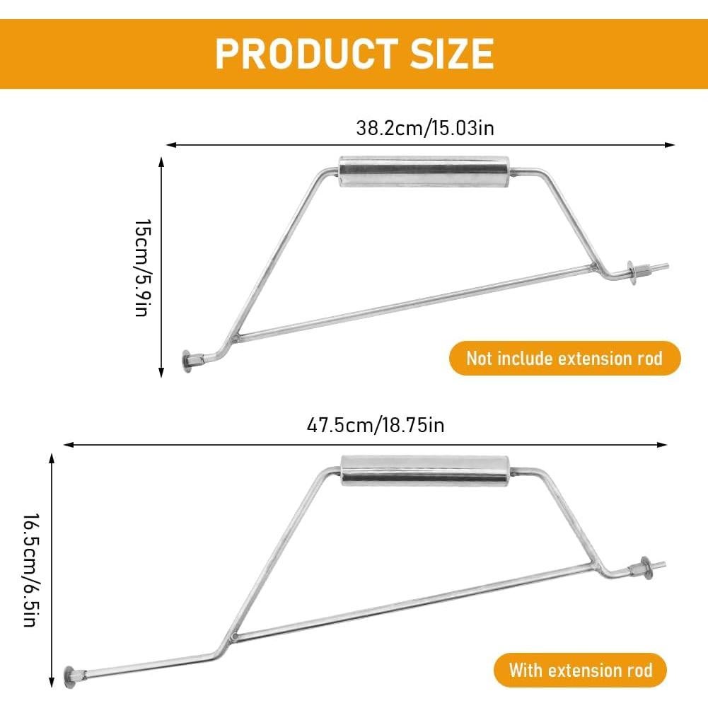 Mango de Fogata Kakalote con Varilla de Extensión 47.5cm