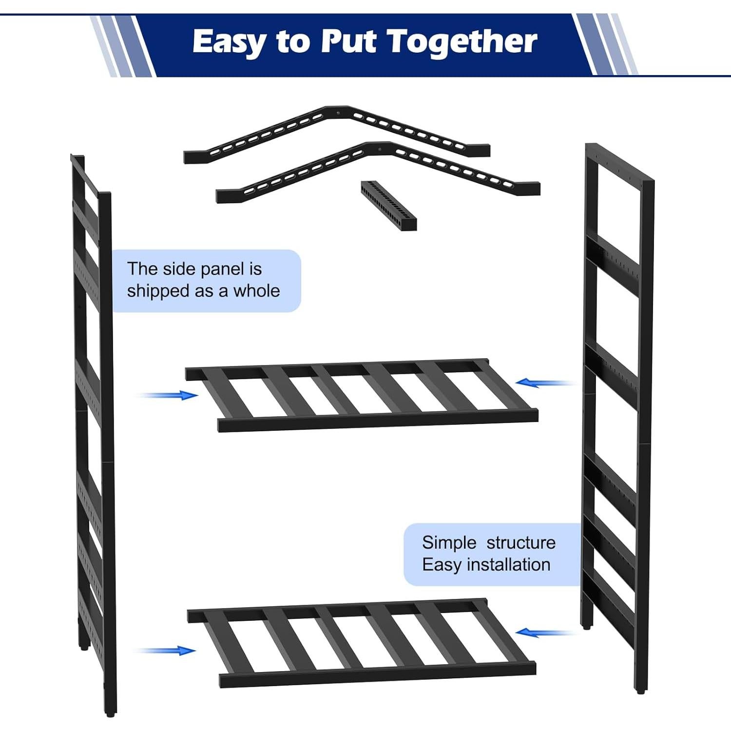 Estante de Leña Exterior Lezbanz con Cubierta Impermeable 65.8x78.7cm