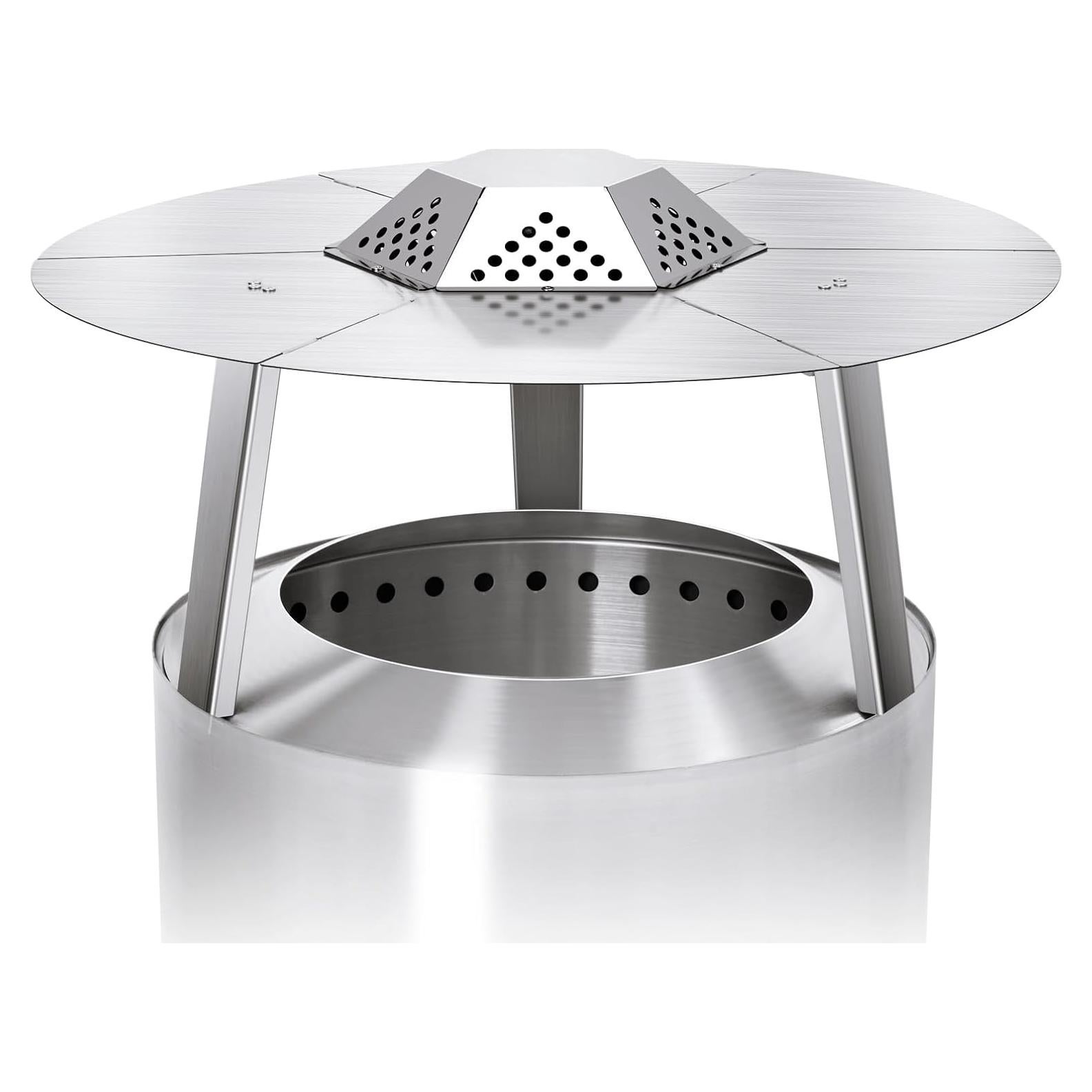 Deflector de Calor Okkbiys para Fogata Bonfire 49.5 cm