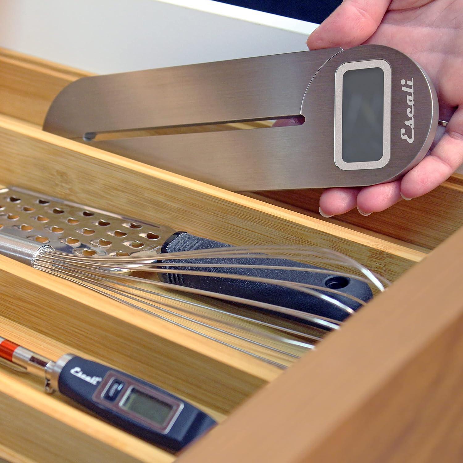 Balanza de Cocina Escali F115 Plegable 5 kg Acero Inoxidable