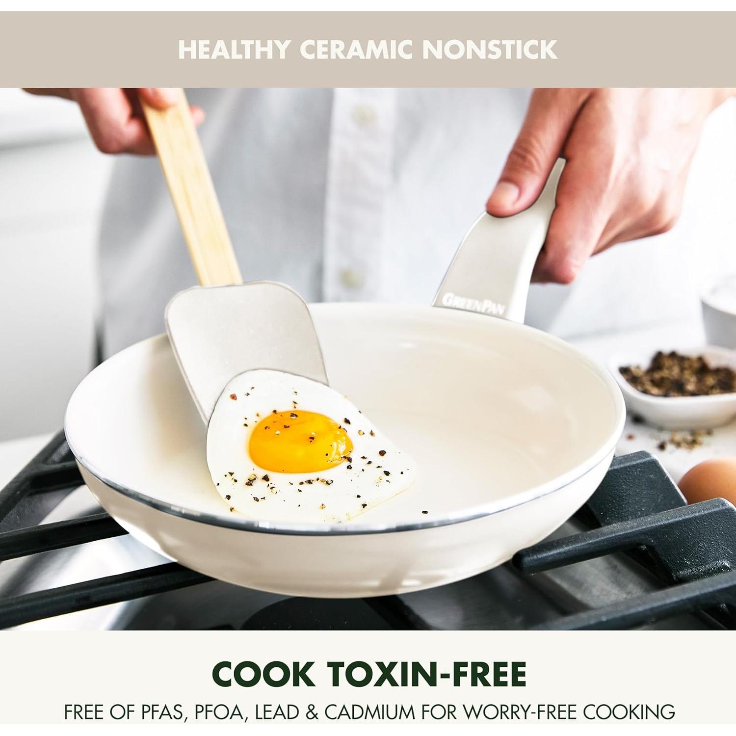 Sartén GreenPan Dover 20 cm con Espátula Cerámica Antiadherente