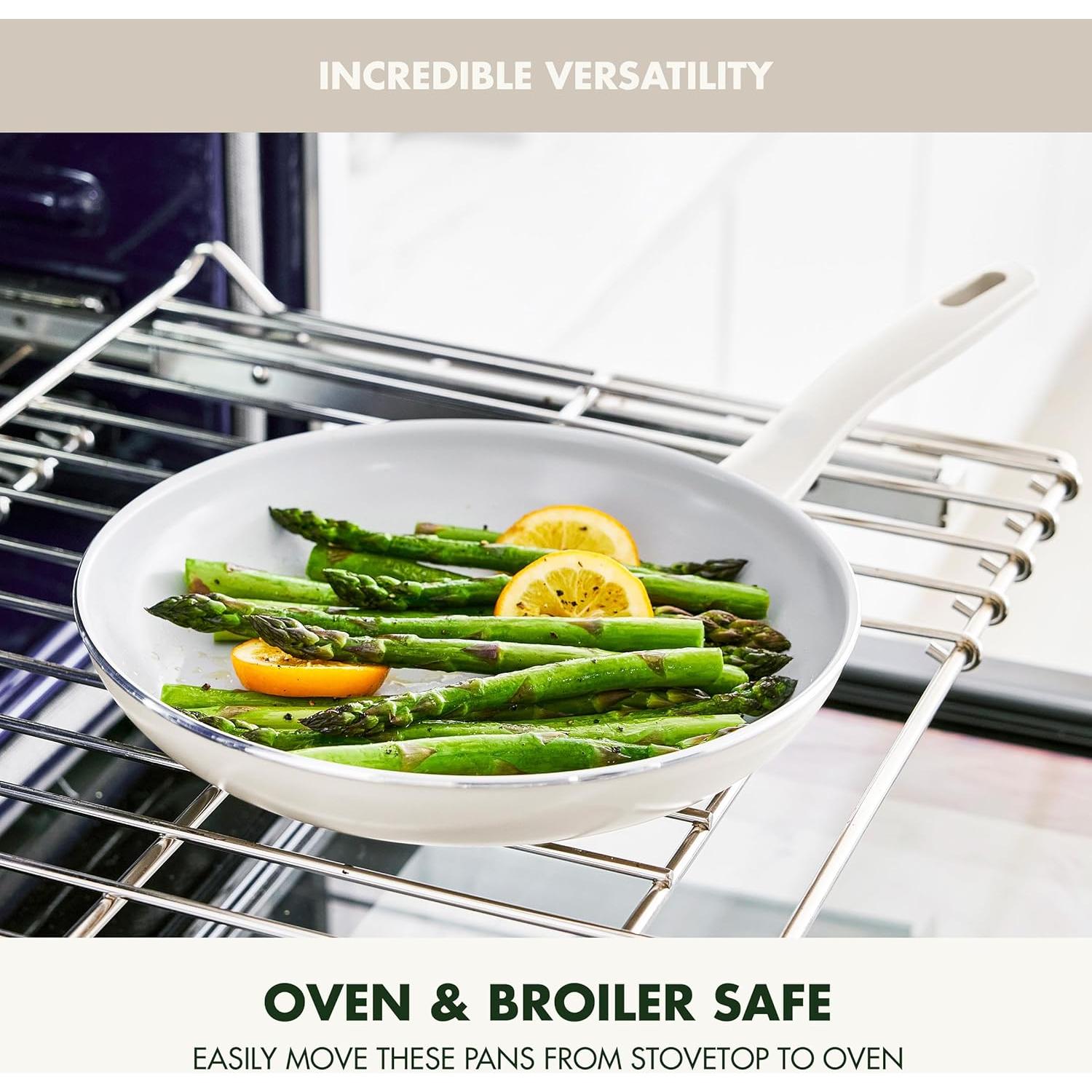 Sartén GreenPan Dover 20 cm con Espátula Cerámica Antiadherente