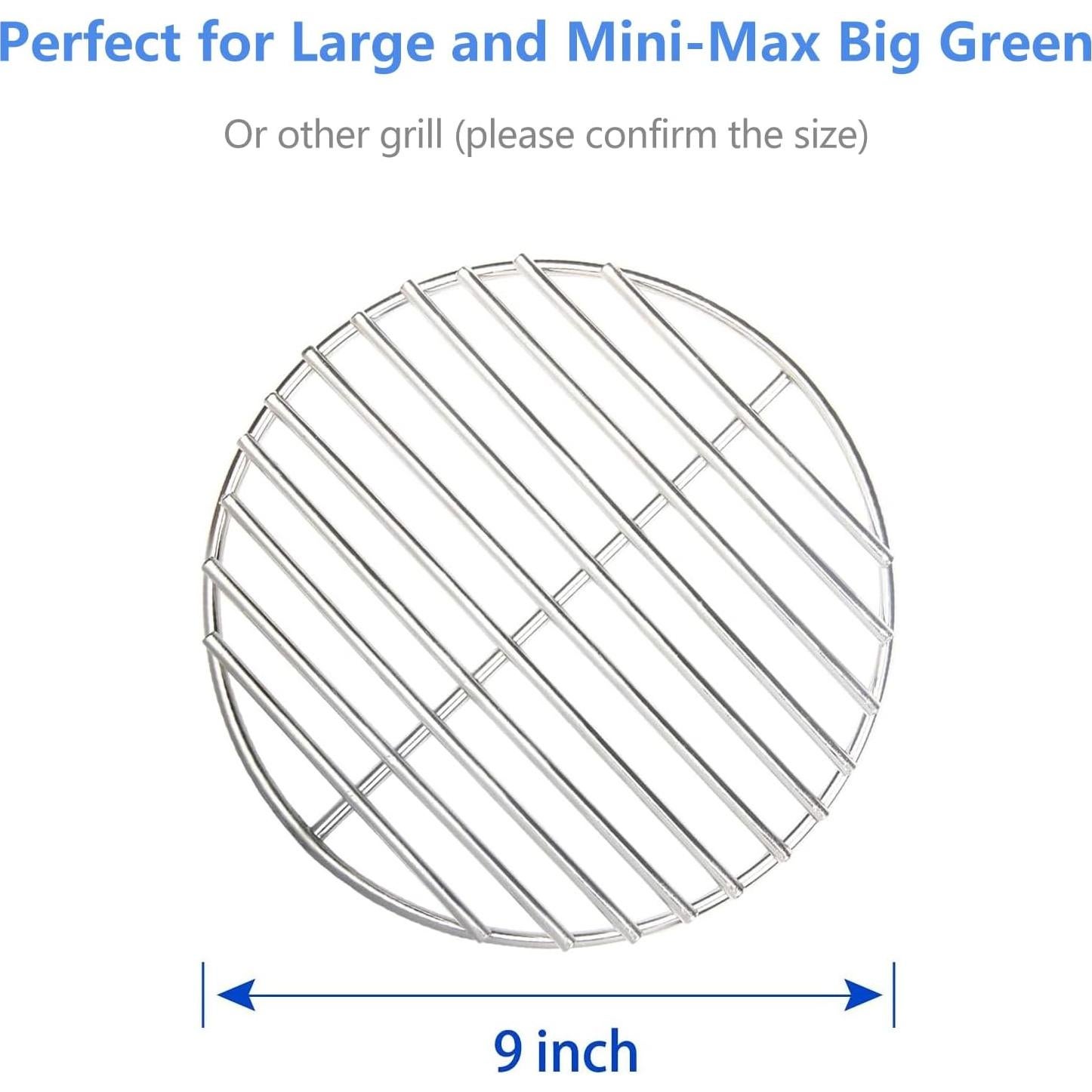 Parrilla de Carbón KAMaster 23 cm Acero Inoxidable Resistente