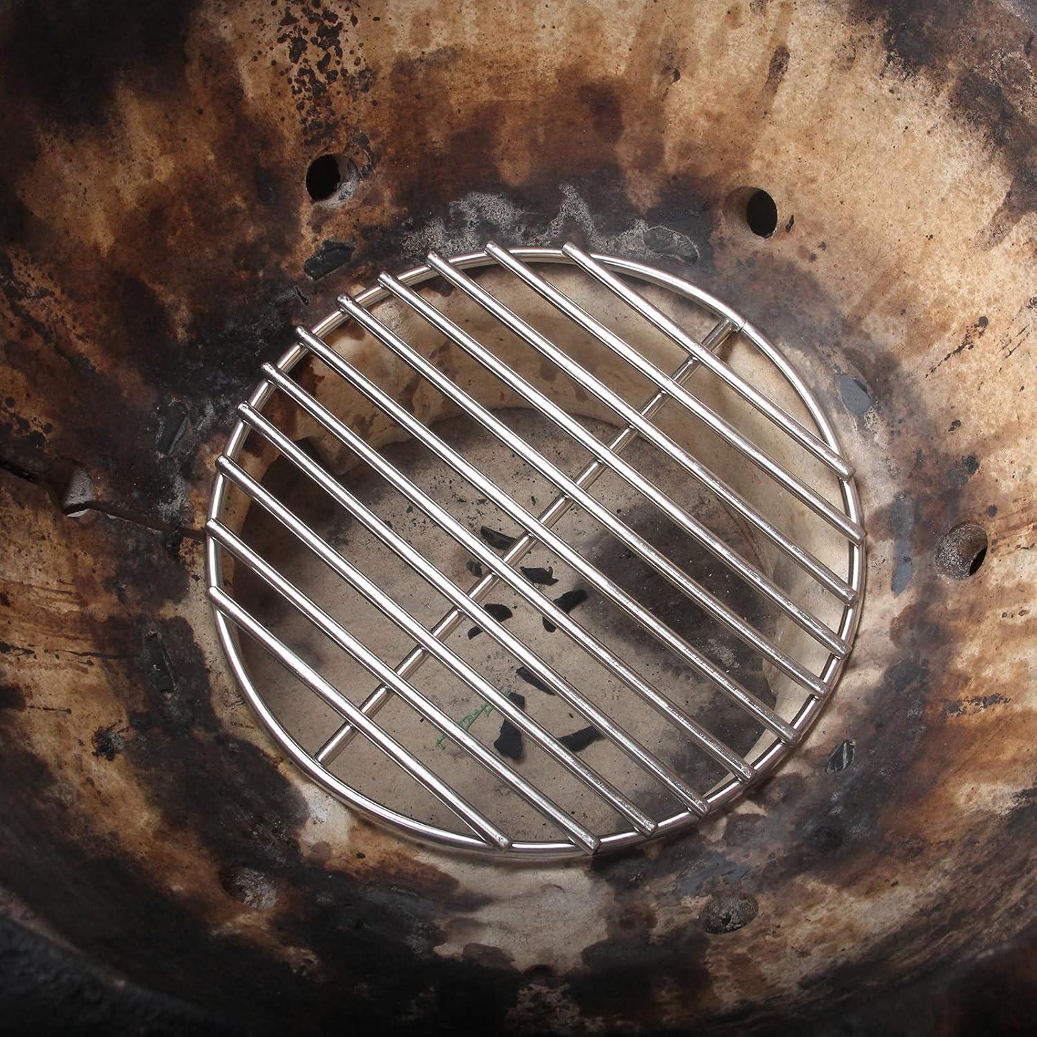 Parrilla de Carbón KAMaster 23 cm Acero Inoxidable Resistente