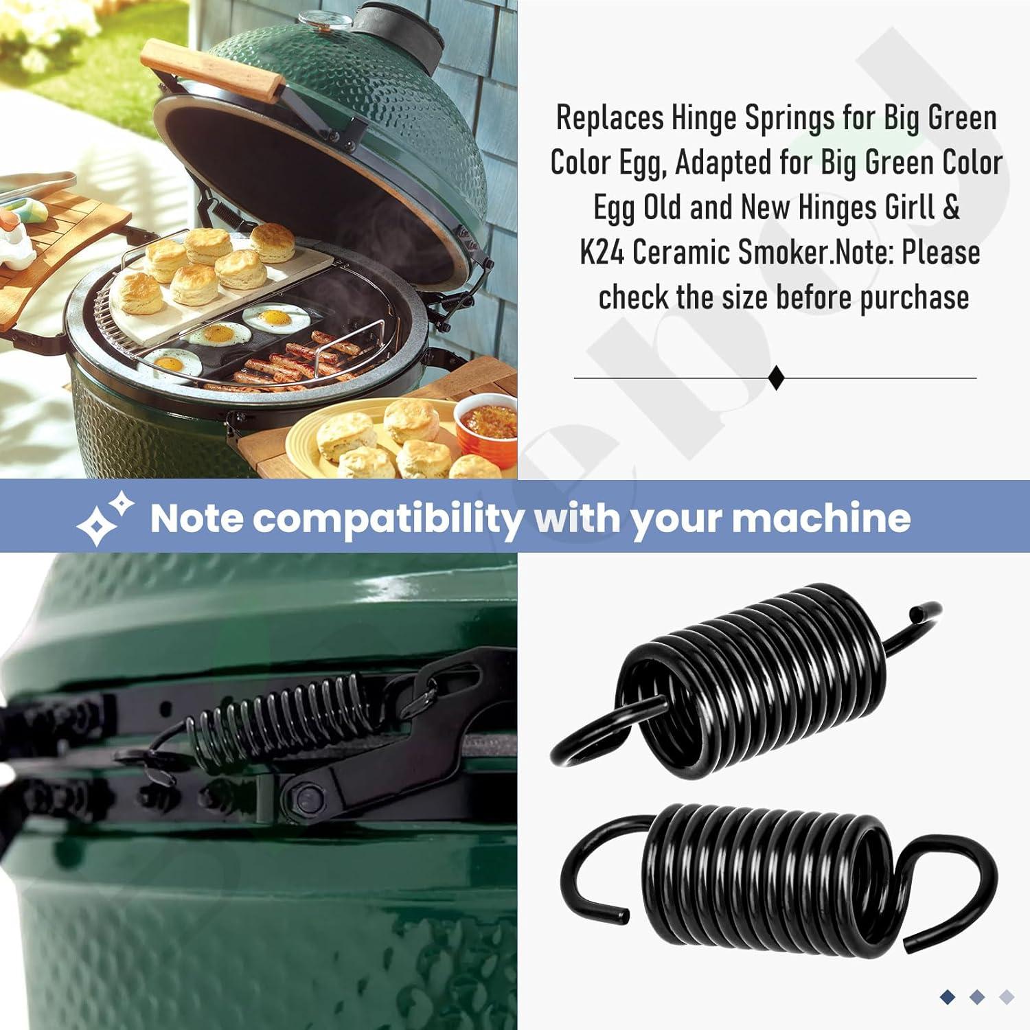 Resortes de Bisagra Braveboy para Big Green Egg - 4 Piezas