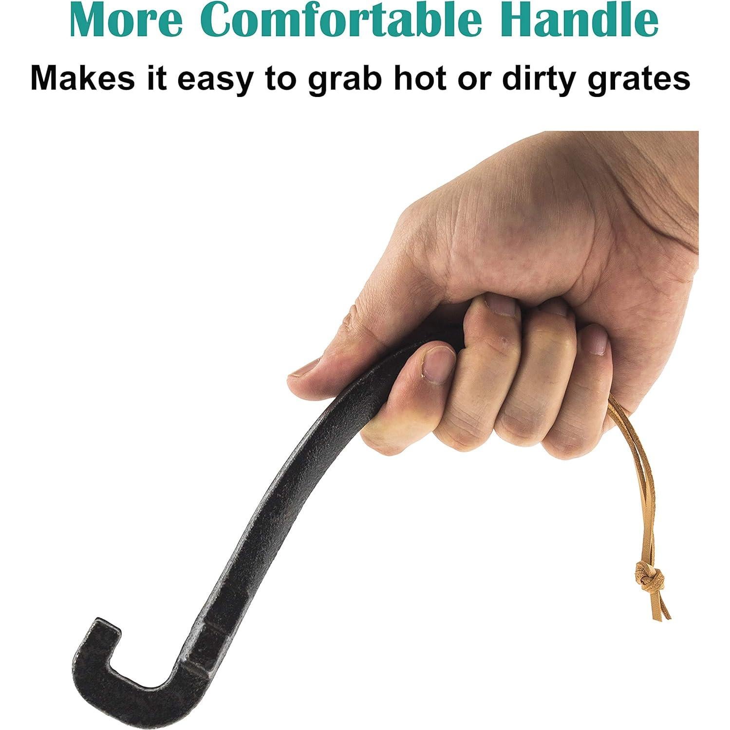 Elevador de Rejilla de Hierro Fundido EasiBBQ 20.32 cm