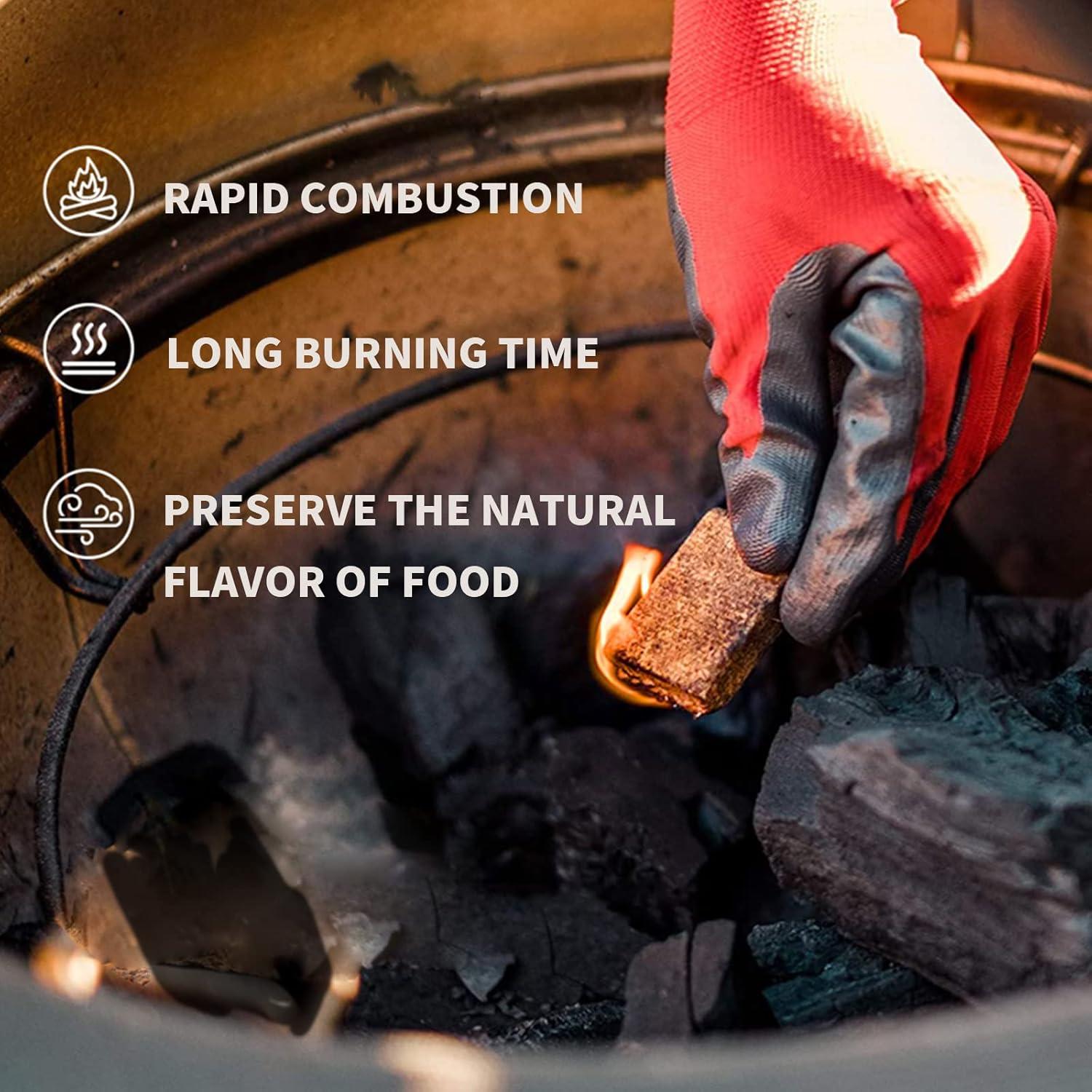 Encendedores de Fuego KAMaster 144 Piezas Naturales Impermeables