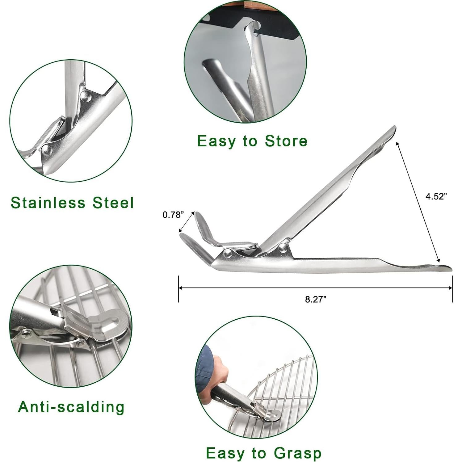 Juego de Herramientas de Limpieza BBQ Quantfire - Big Green Egg