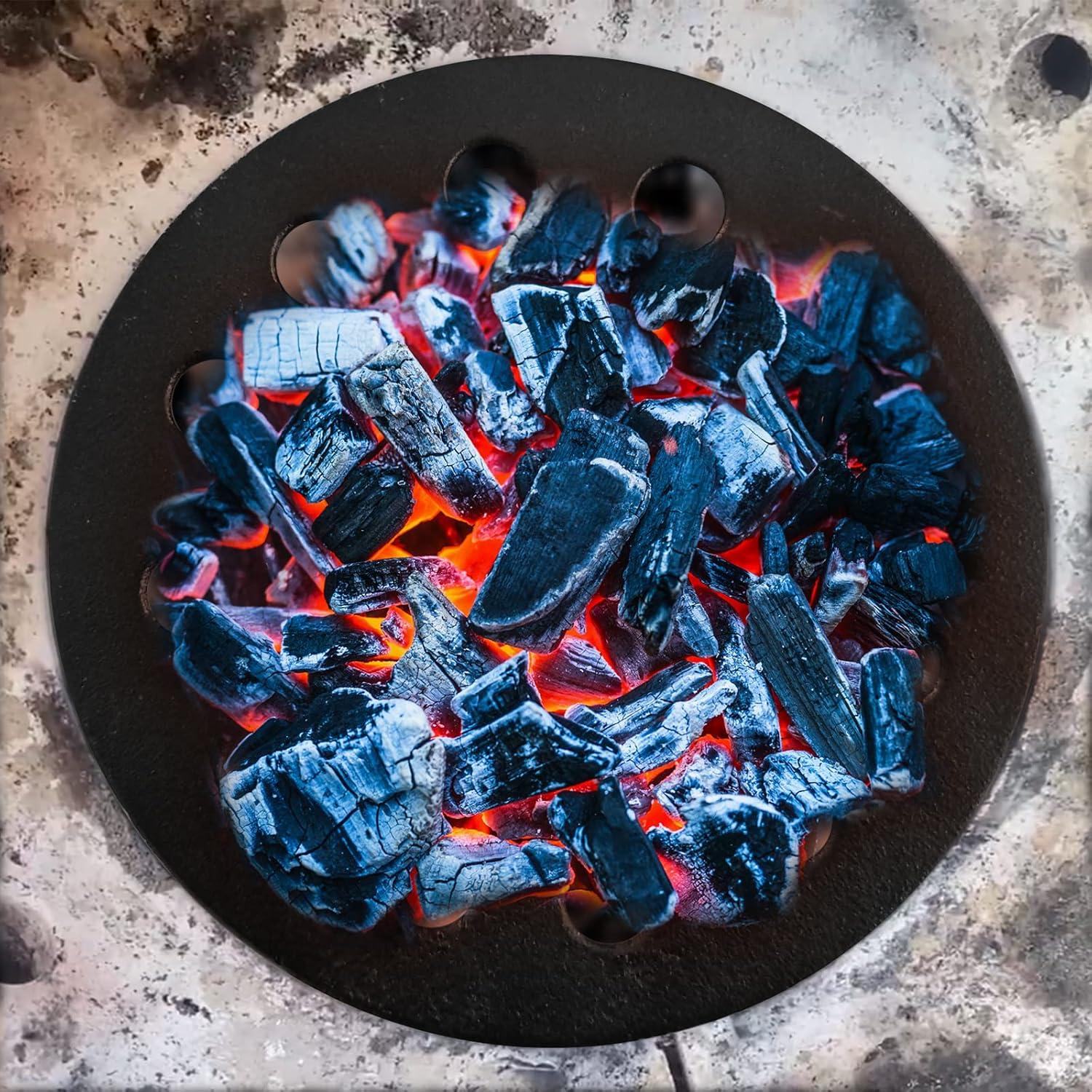 Rejilla de Fuego Hierro Fundido Quantfire 16.5 cm para Parrilla