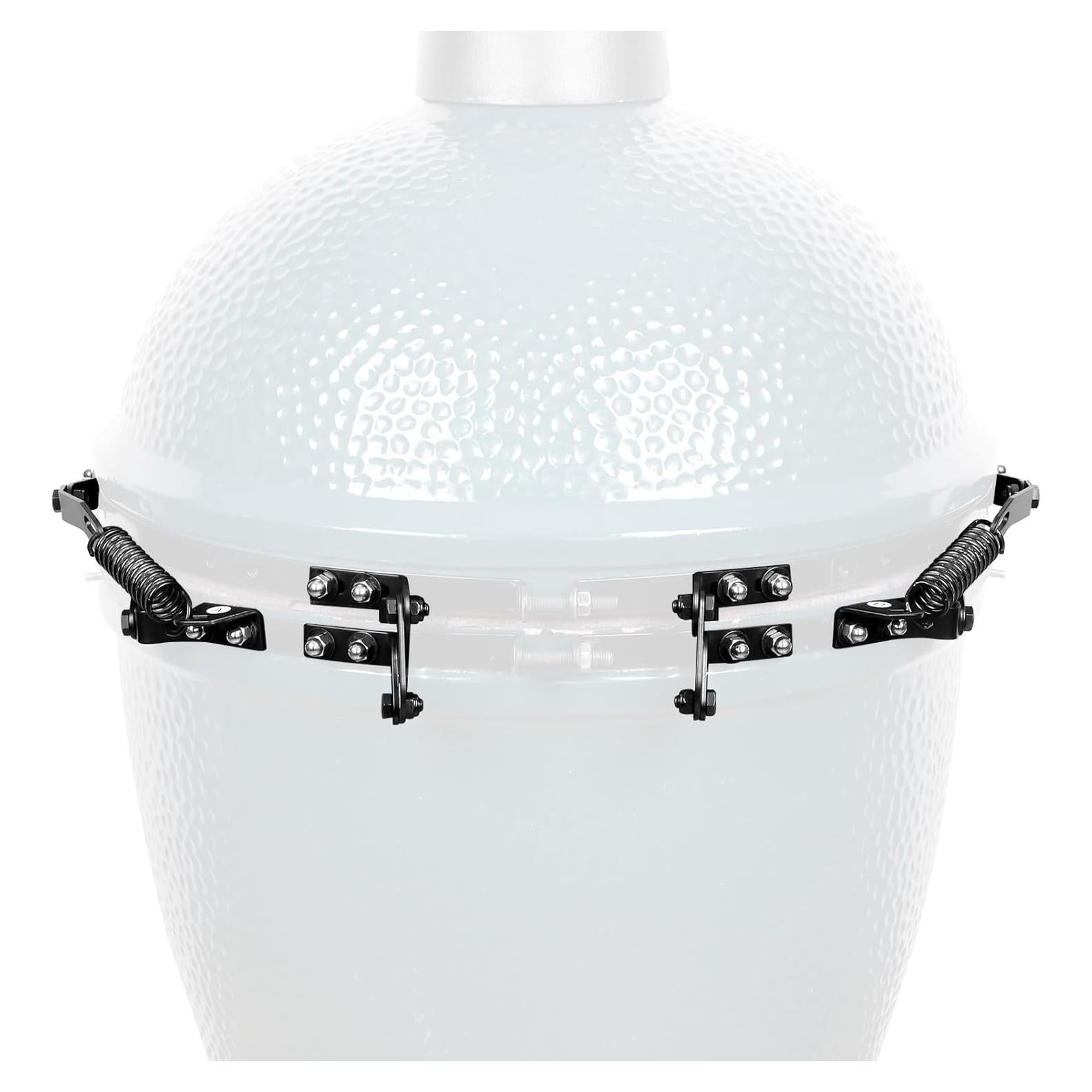 Ensamblaje de Bisagra OLAMO para Large Green Egg - Kit Completo