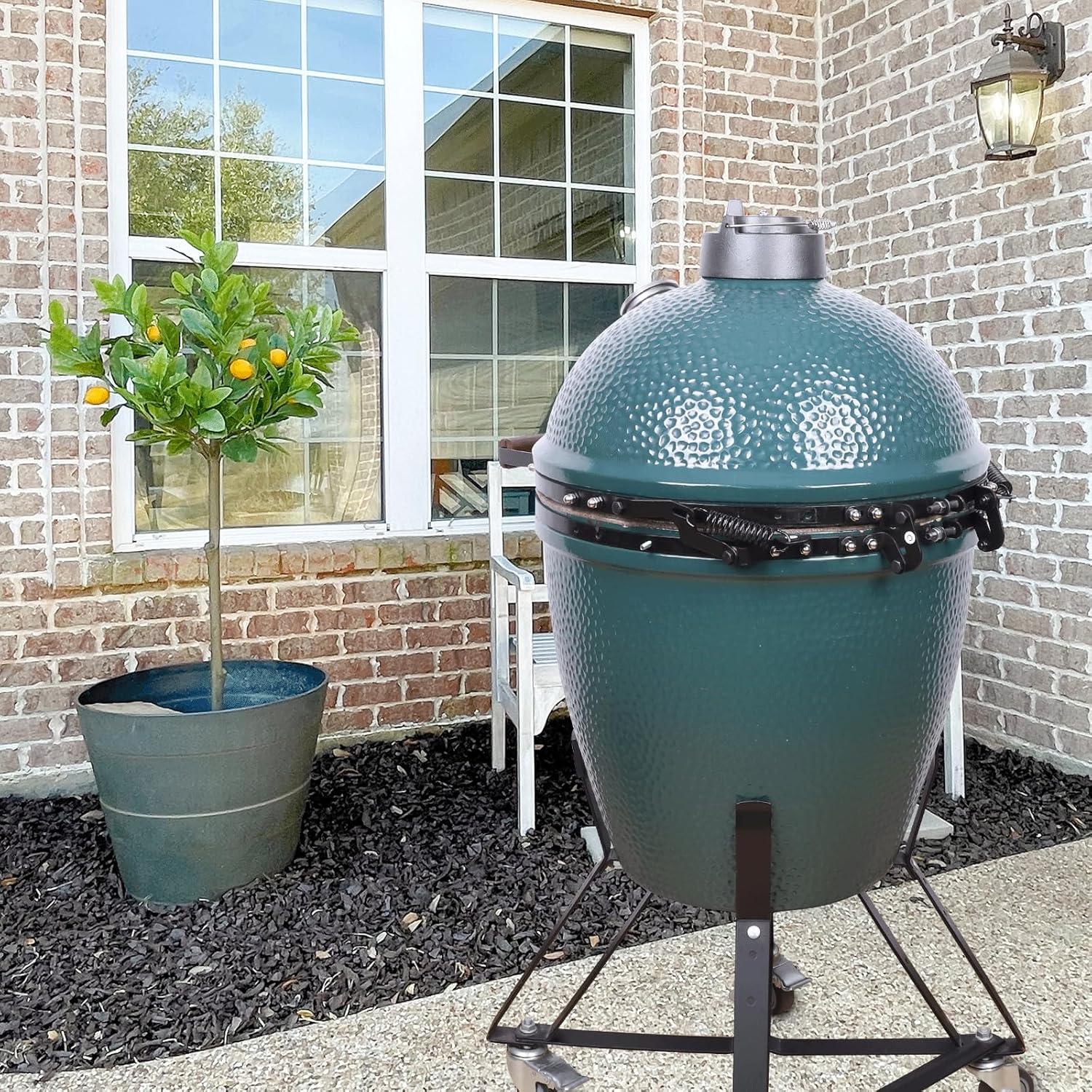 Ensamblaje de Bisagra OLAMO para Large Green Egg - Kit Completo