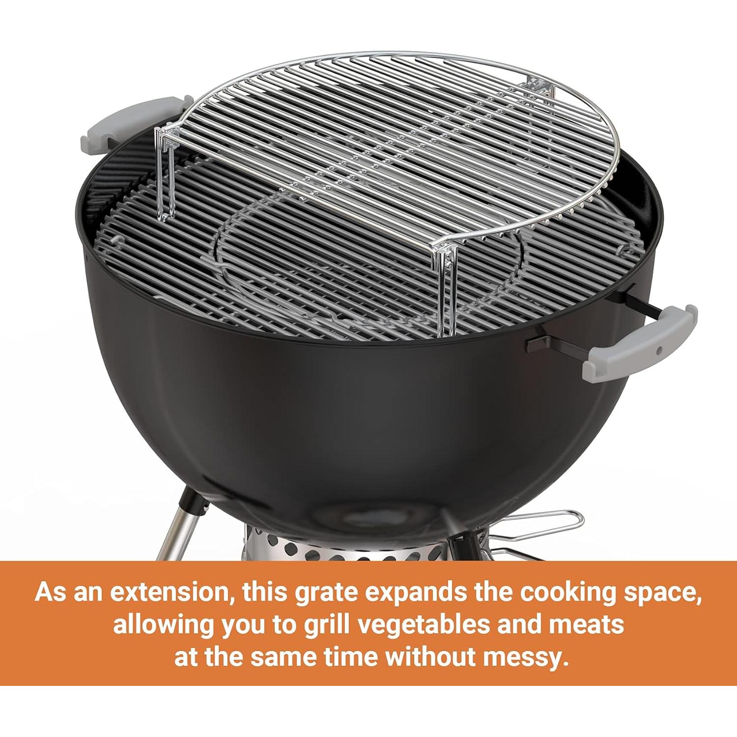 Expansor de Parrilla Onlyfire de Acero Inoxidable 39.6 cm