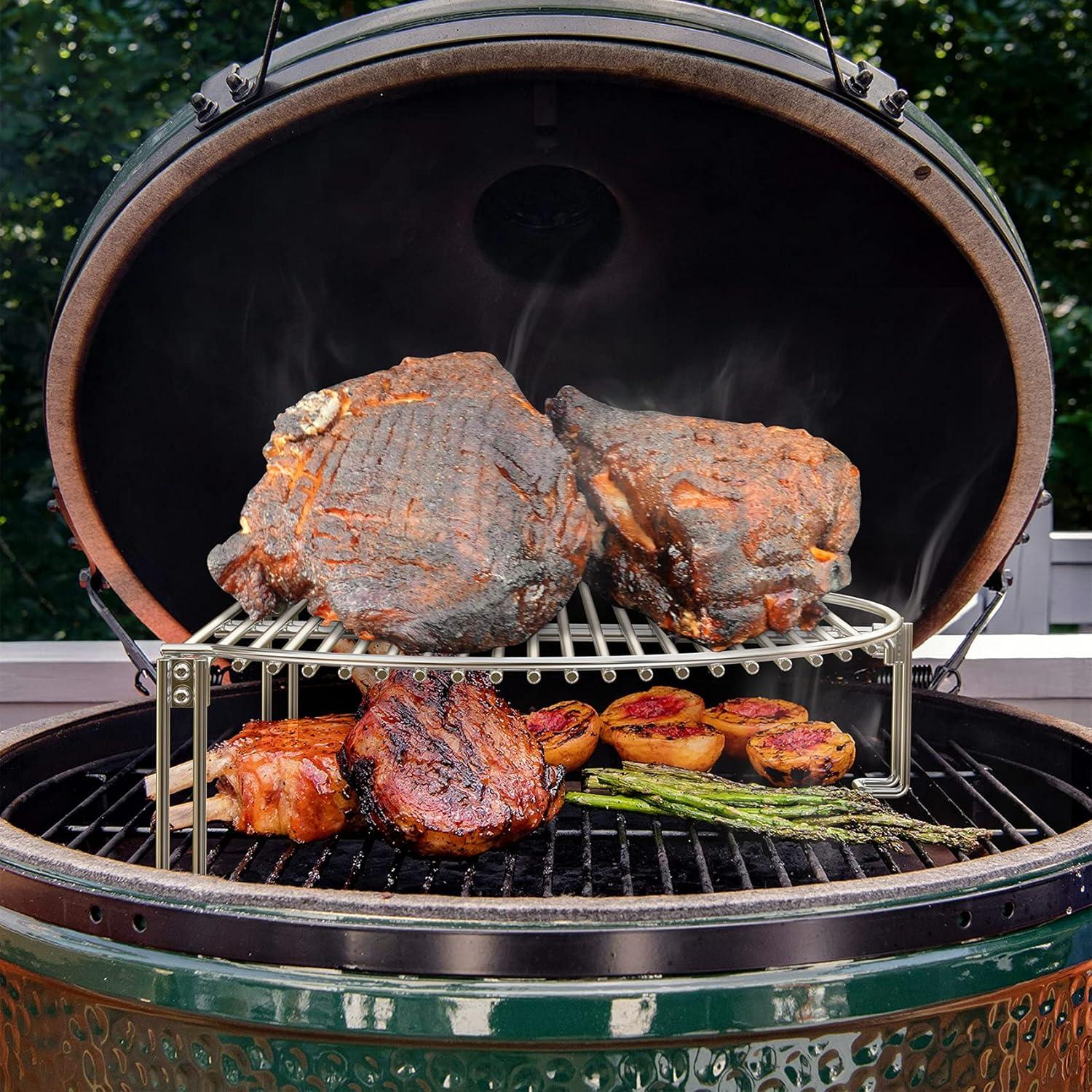 Expansor de Parrilla Onlyfire de Acero Inoxidable 39.6 cm