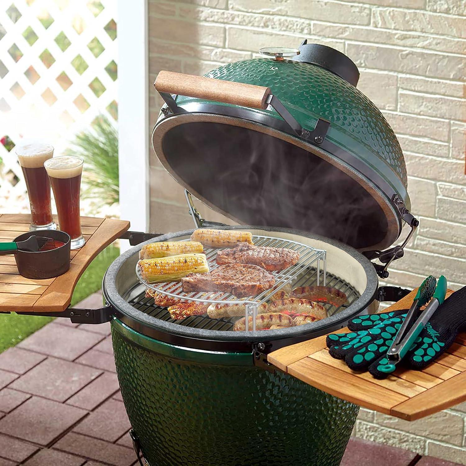 Expansor de Parrilla Onlyfire de Acero Inoxidable 39.6 cm