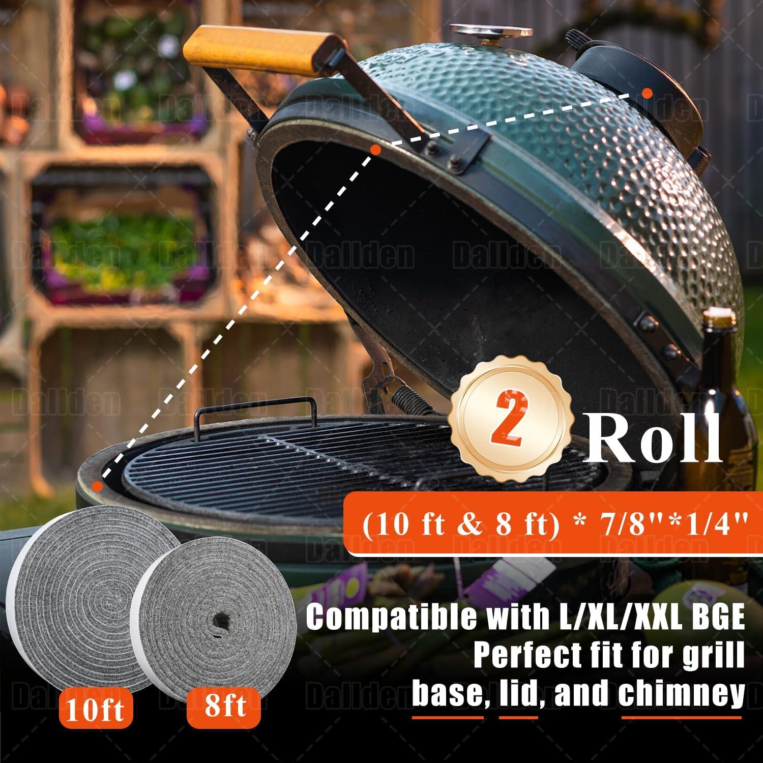 Junta de Parrilla Autoadhesiva Dallden para Big Green Egg L/XL/XXL