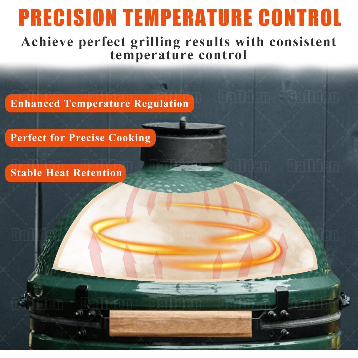Junta de Parrilla Autoadhesiva Dallden para Big Green Egg L/XL/XXL