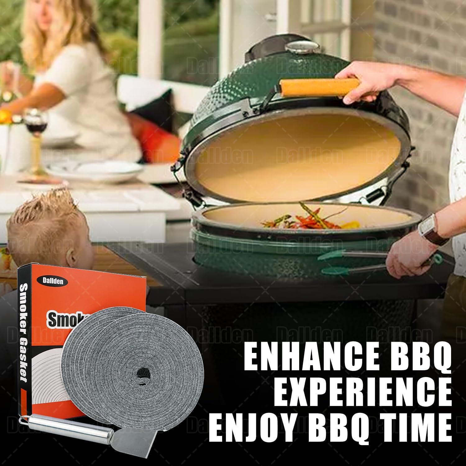 Junta de Parrilla Autoadhesiva Dallden para Big Green Egg L/XL/XXL