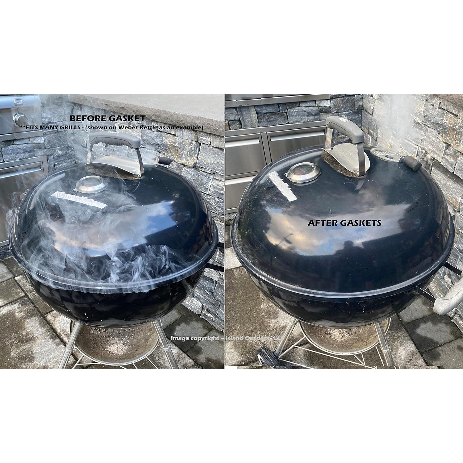 Junta Autoadhesiva FireBlack 125 Negra para Ahumador 15 pies